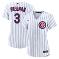 Women's Chicago Cubs Alex Bregman Nike White Home Replica Jersey