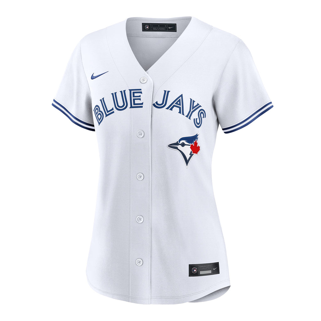 Women's Toronto Blue Jays Andrés Giménez Nike White Home Replica Jersey - 3