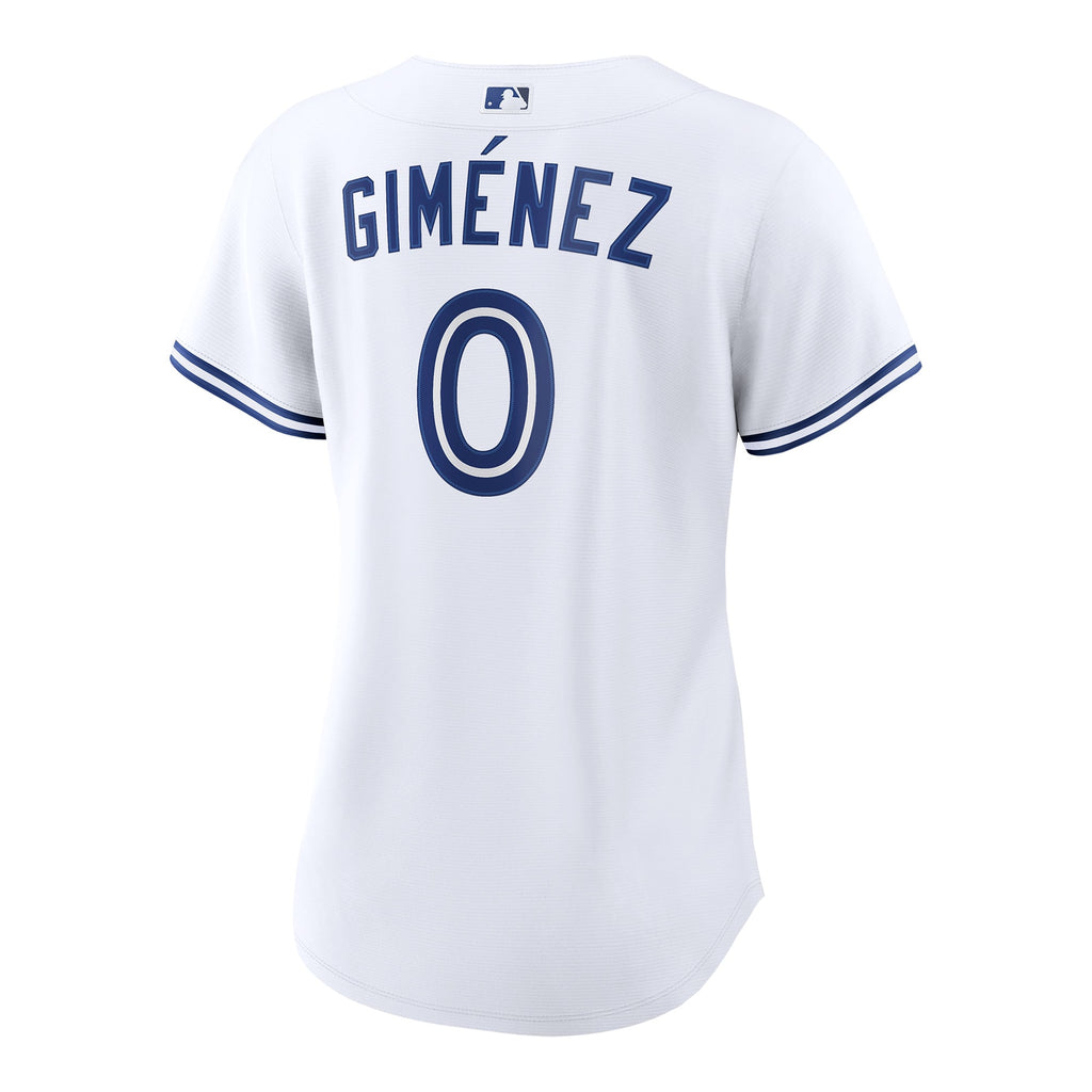 Women's Toronto Blue Jays Andrés Giménez Nike White Home Replica Jersey - 4