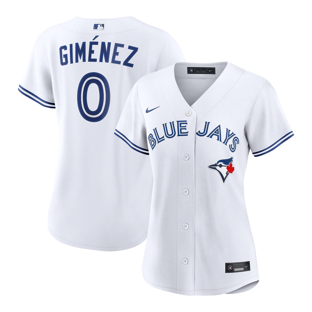 Women's Toronto Blue Jays Andrés Giménez Nike White Home Replica Jersey
