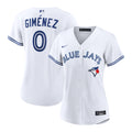 Women's Toronto Blue Jays Andrés Giménez Nike White Home Replica Jersey