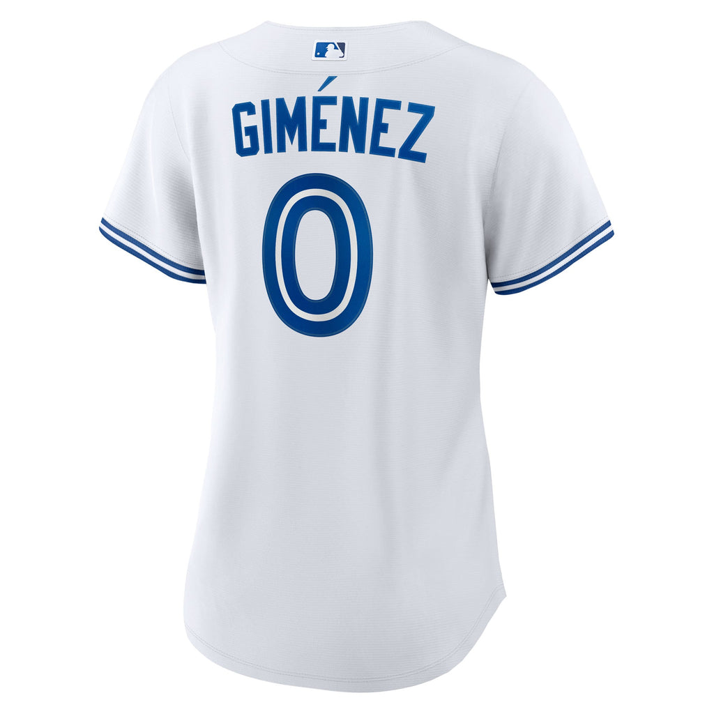 Women's Toronto Blue Jays Andrés Giménez Nike White Home Replica Jersey - 4