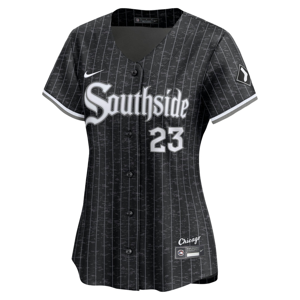 Women's Chicago White Sox Andrew Benintendi Nike Black City Connect Limited Jersey - 3