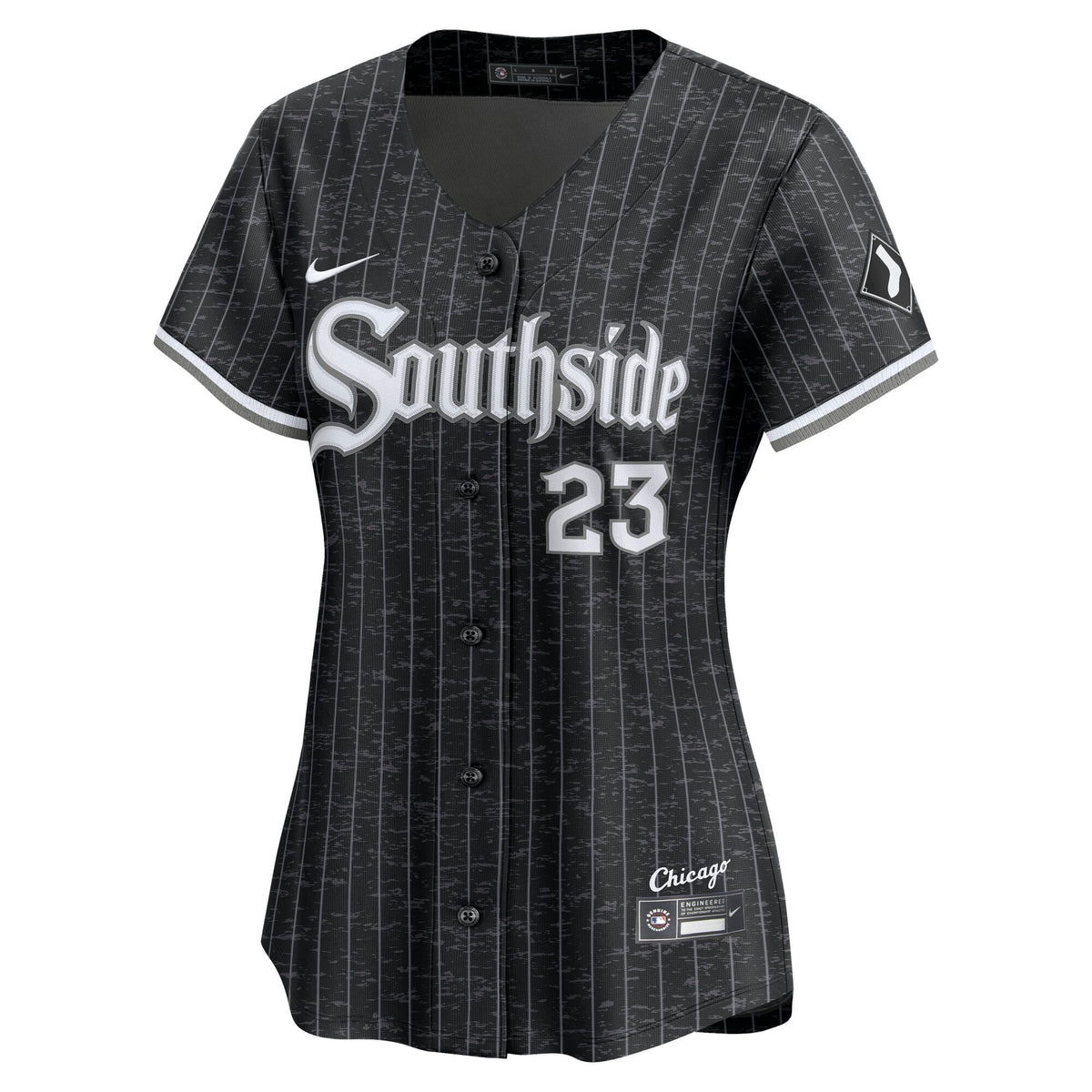 Women's Chicago White Sox Andrew Benintendi Nike Black City Connect Limited Jersey - 3