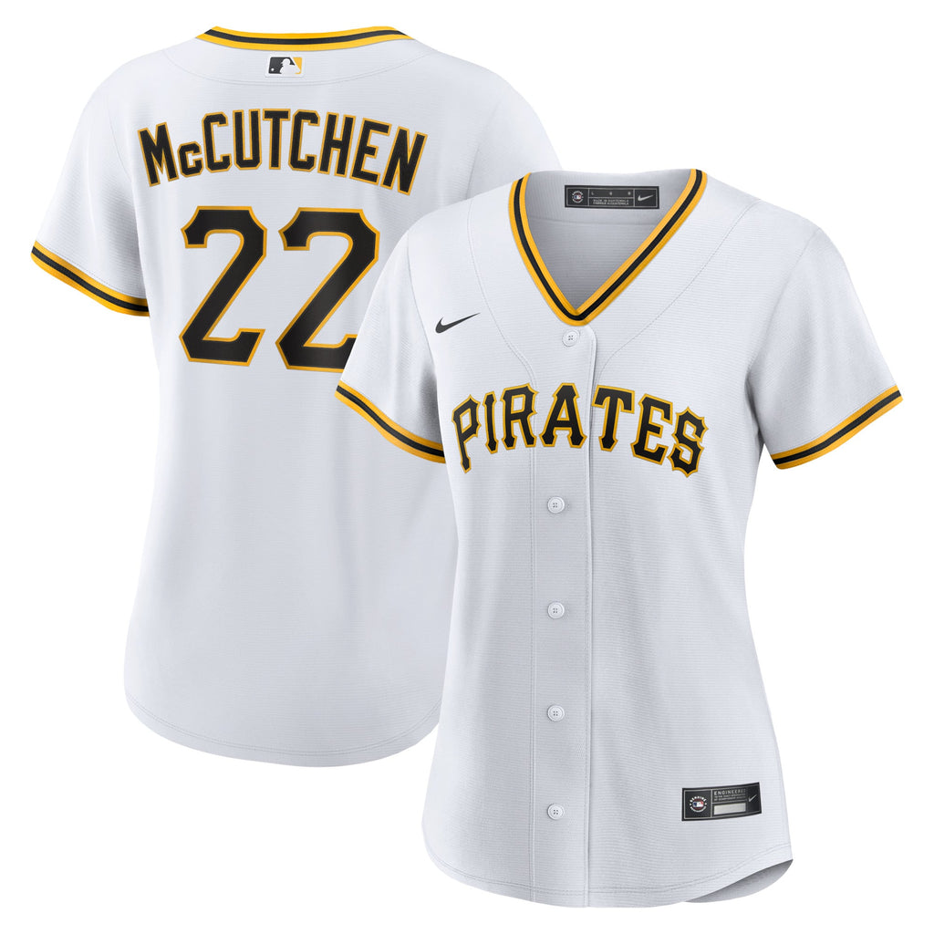 Women's Pittsburgh Pirates Andrew McCutchen Nike White Home Replica Player Jersey - 2