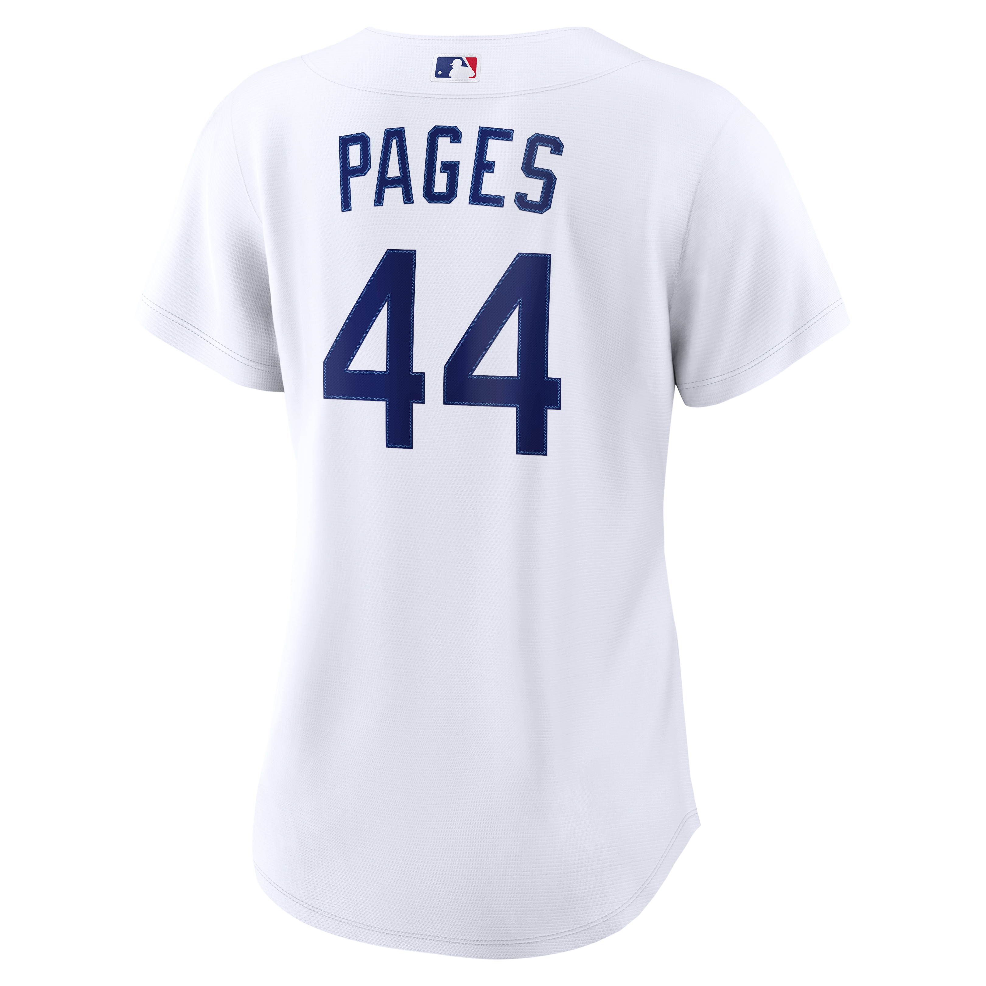 Women's Los Angeles Dodgers Andy Pages Nike White Home Replica Jersey - 4