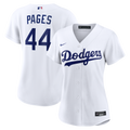 Women's Los Angeles Dodgers Andy Pages Nike White Home Replica Jersey