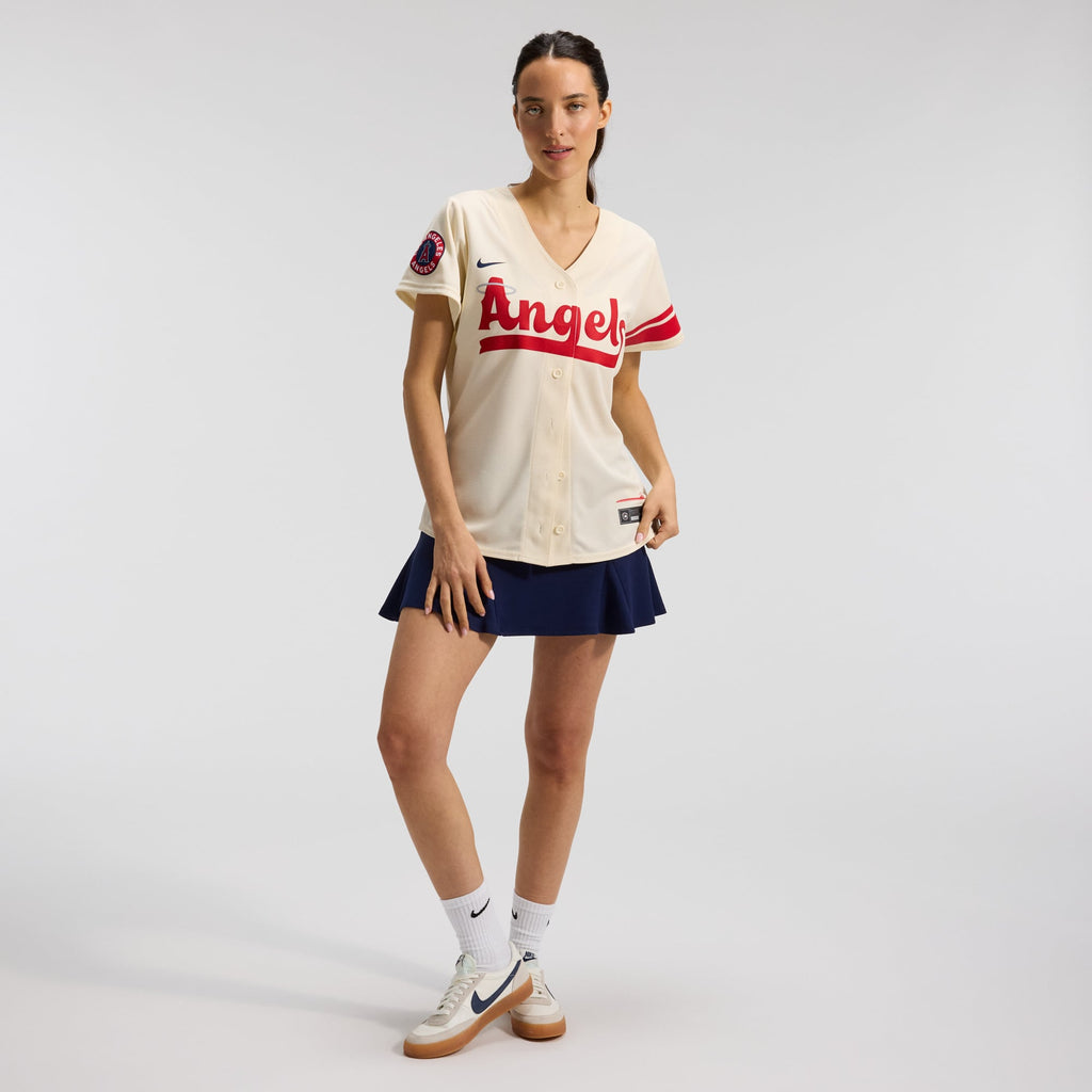 Women's Los Angeles Angels Anthony Rendon Nike Cream City Connect Replica Player Jersey - 5