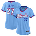 Women's Atlanta Braves Austin Riley Nike Powder Blue 2026 City Connect Stadium Jersey