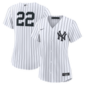 Women's New York Yankees Ben Rice Nike White Home Replica Jersey