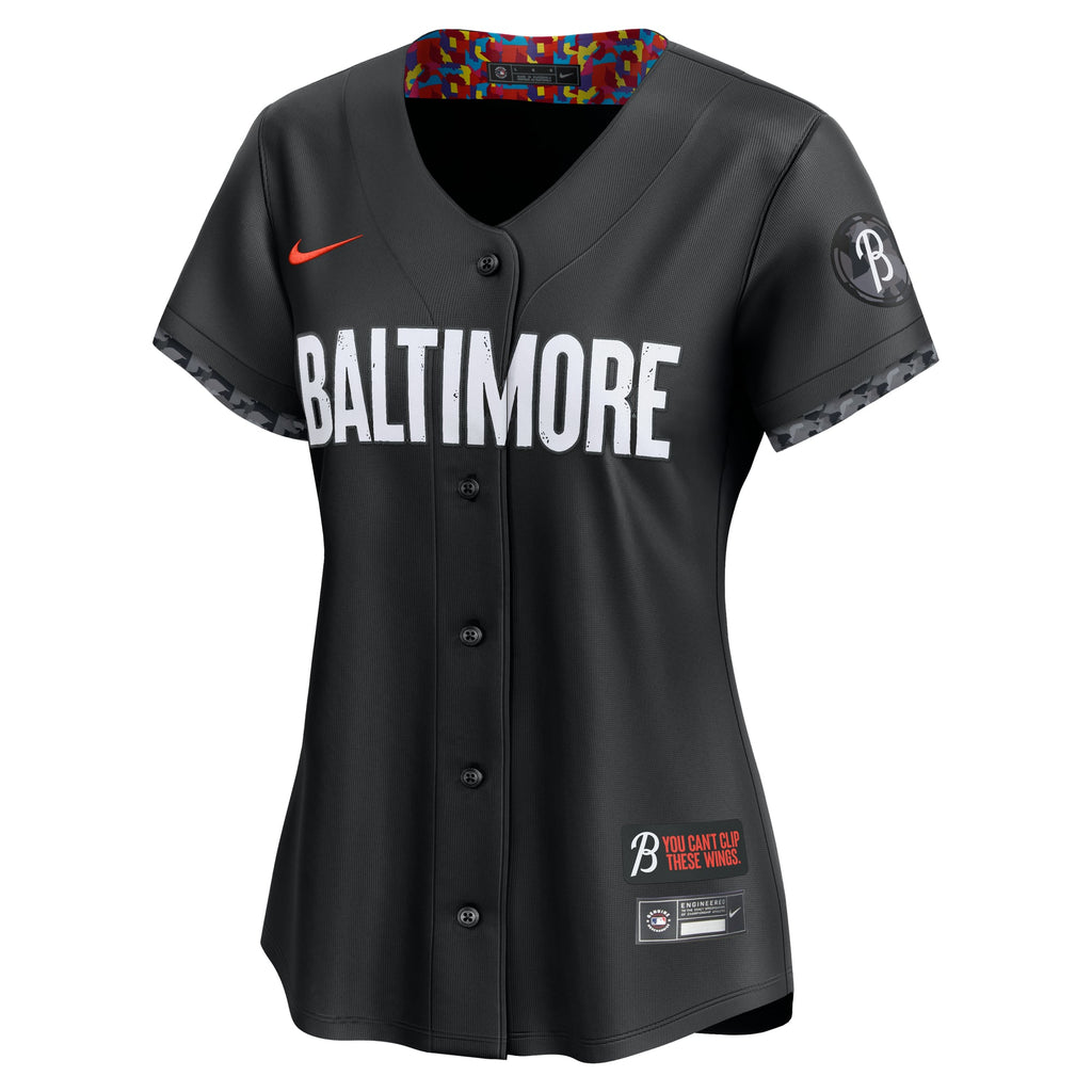 Women's Baltimore Orioles Nike Black City Connect Limited Jersey - 3