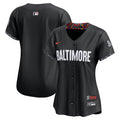 Women's Baltimore Orioles Nike Black City Connect Limited Jersey