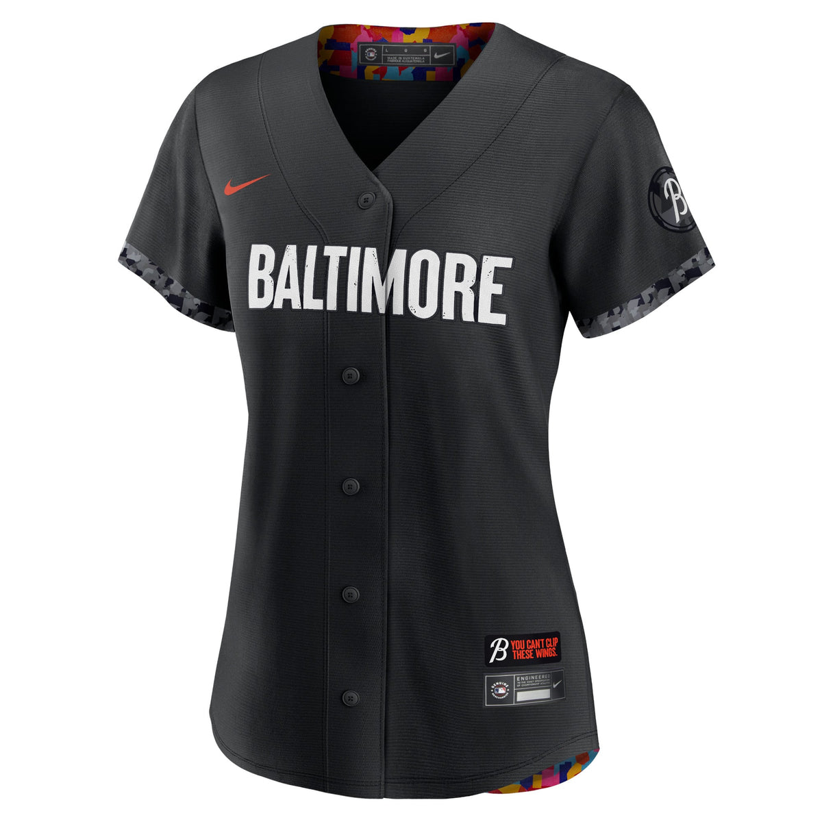 Women's Baltimore Orioles Nike Black City Connect Replica Jersey - 3