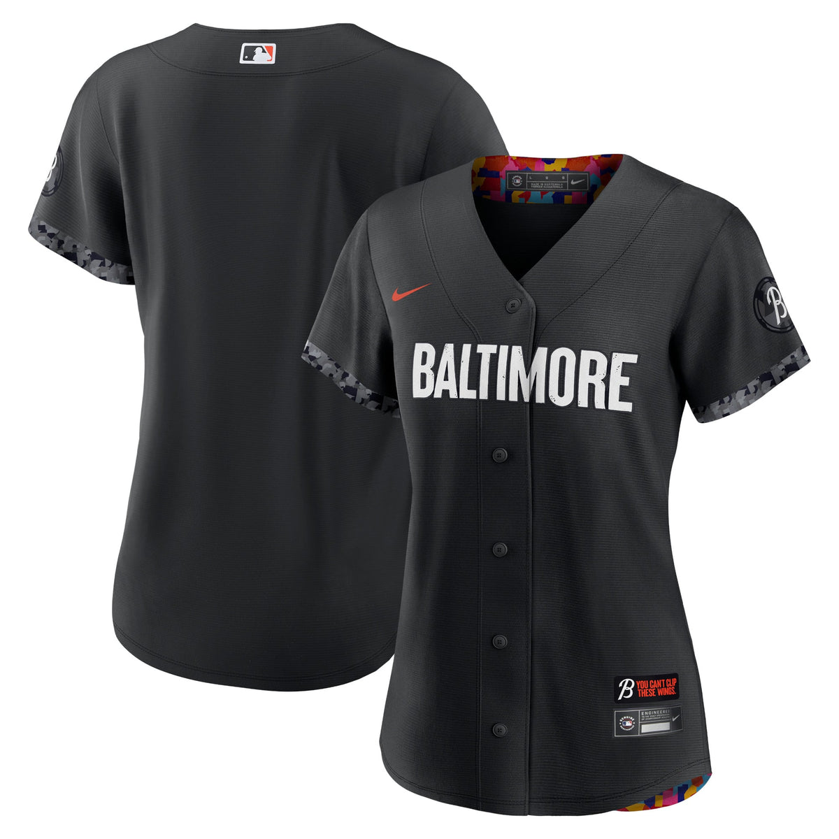 Women's Baltimore Orioles Nike Black City Connect Replica Jersey