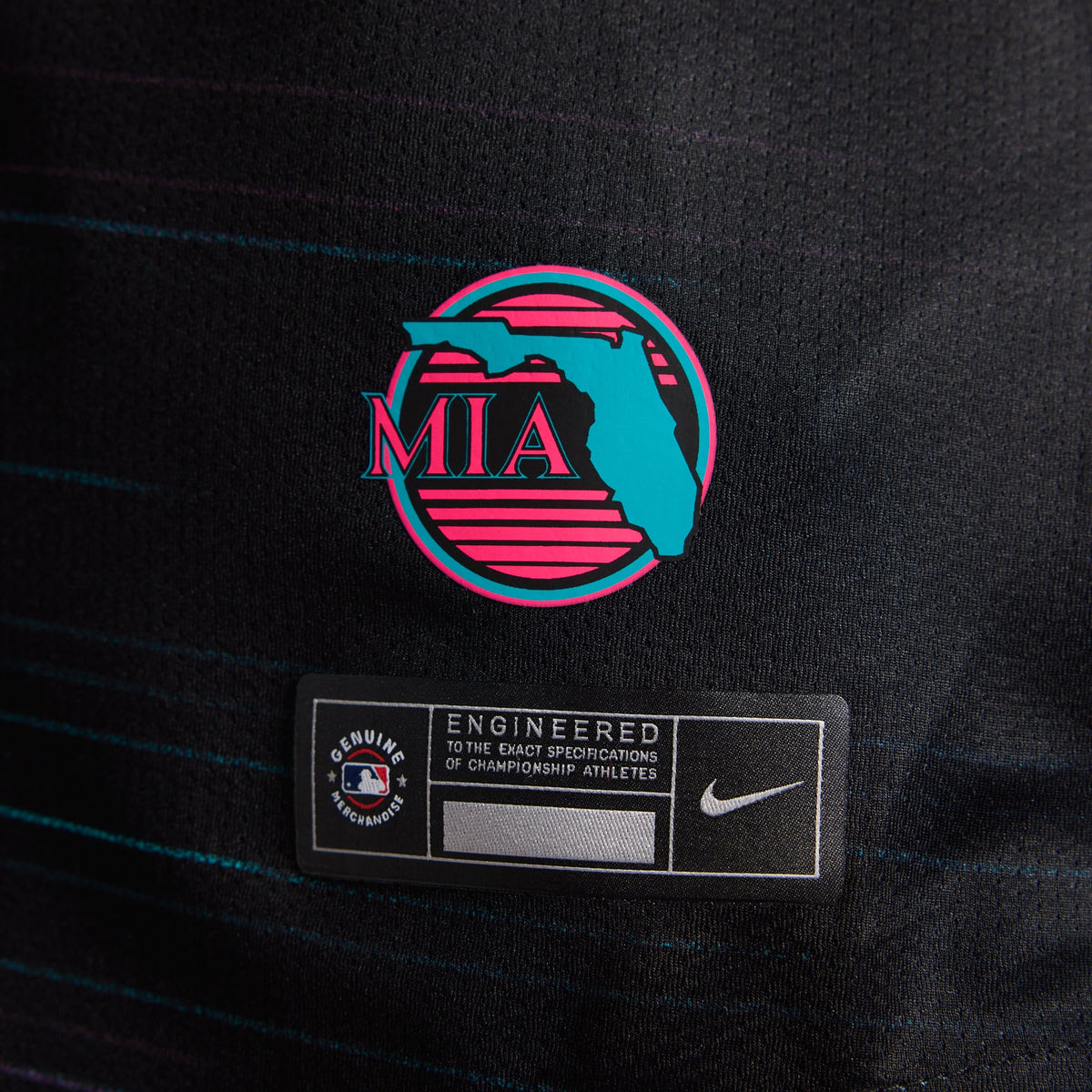 Women's Miami Marlins Nike Black 2025 City Connect Limited Jersey - 13