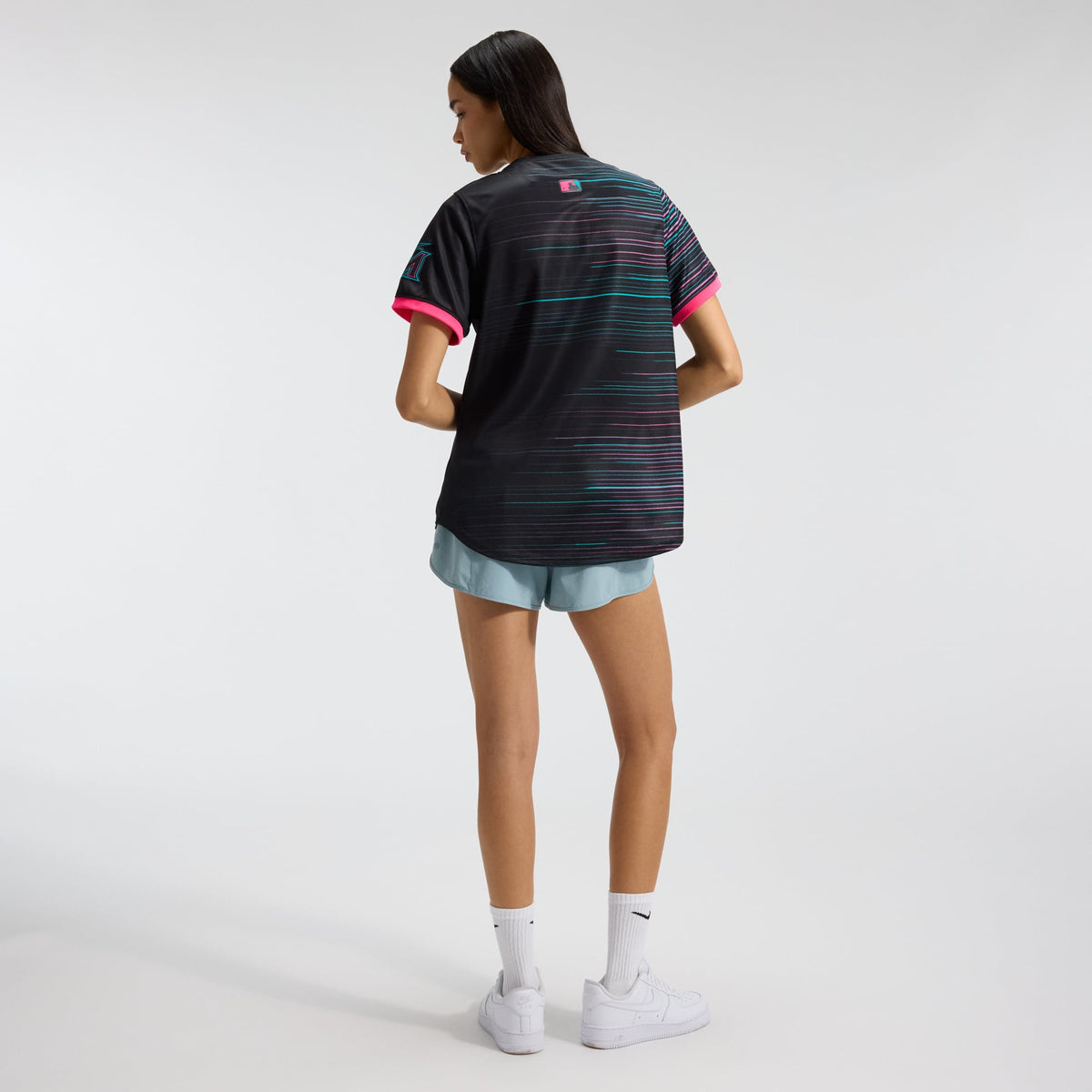 Women's Miami Marlins Nike Black 2025 City Connect Limited Jersey - 5