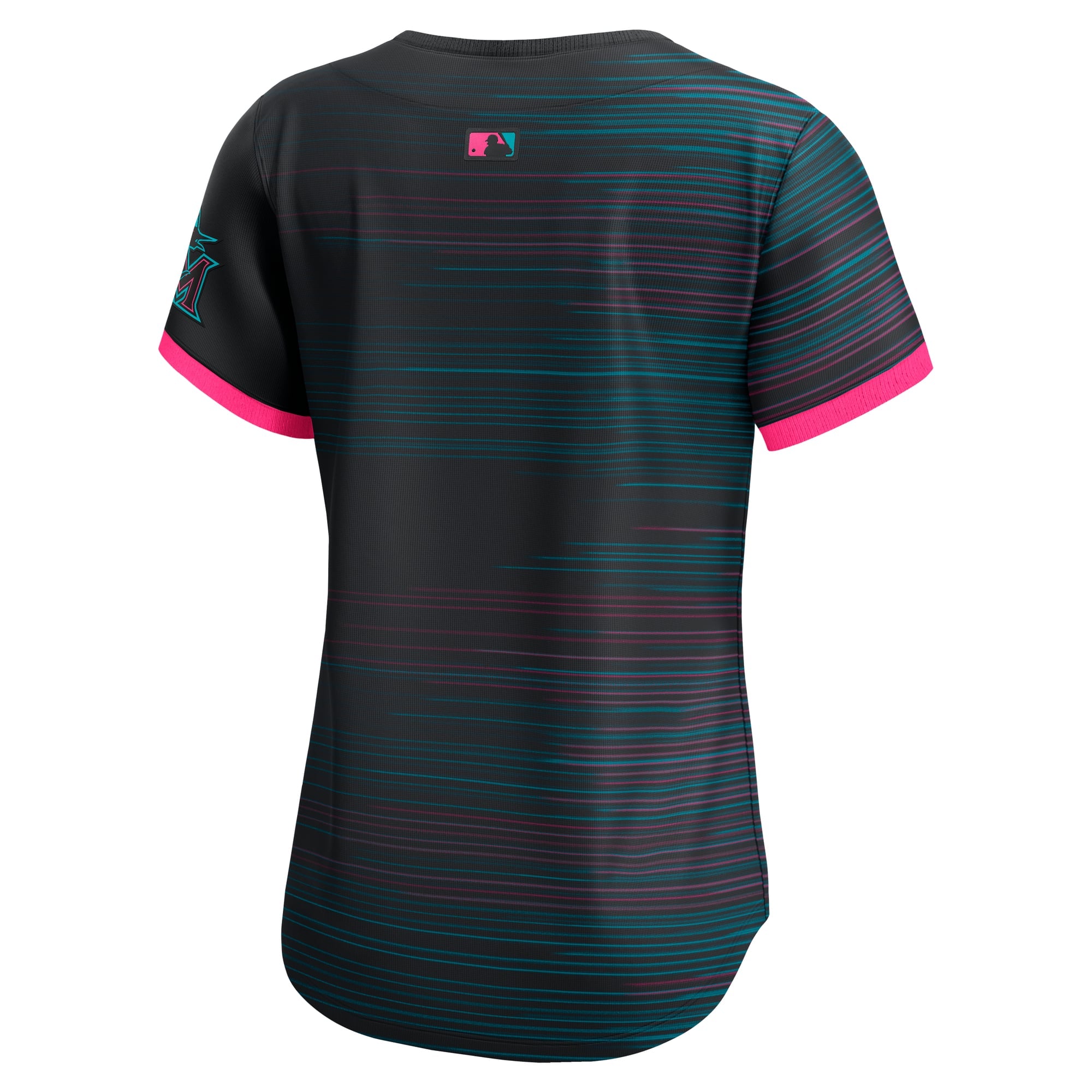 Women's Miami Marlins Nike Black 2025 City Connect Limited Jersey - 7