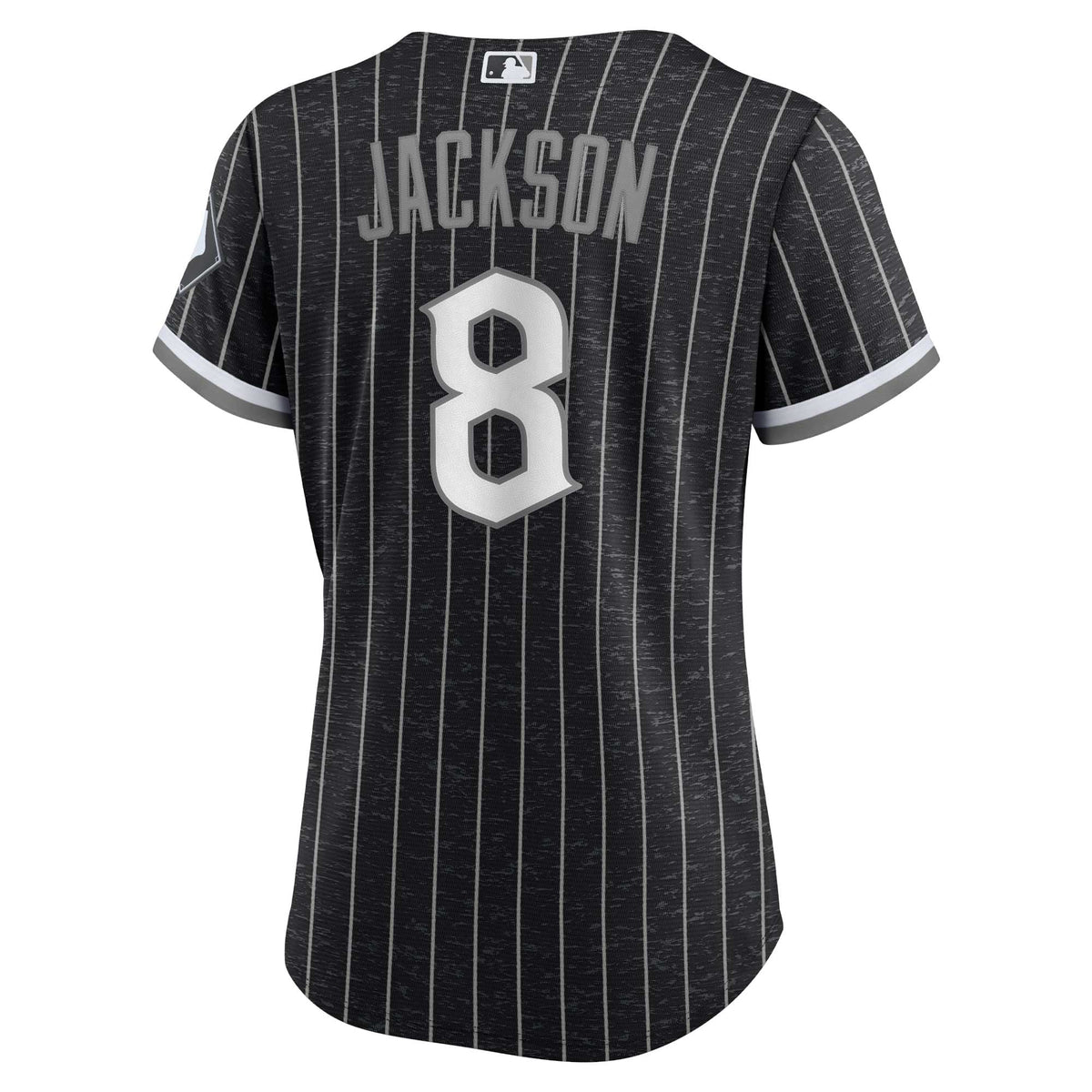 Women's Chicago White Sox Bo Jackson Nike Black City Connect Replica Player Jersey - 4