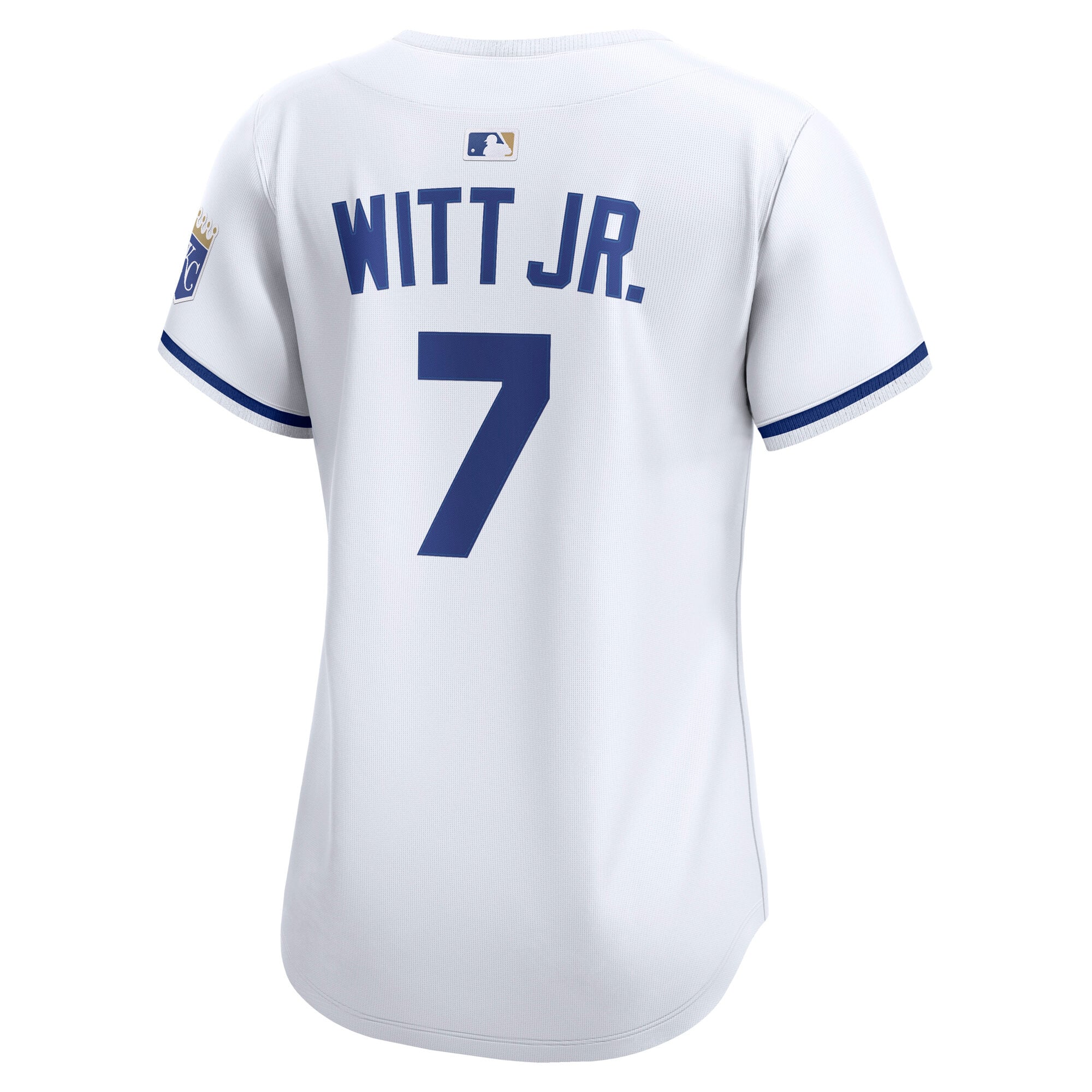 Women's Kansas City Royals Bobby Witt Jr. Nike White Home Limited Player Jersey - 4