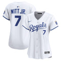 Women's Kansas City Royals Bobby Witt Jr. Nike White Home Limited Player Jersey