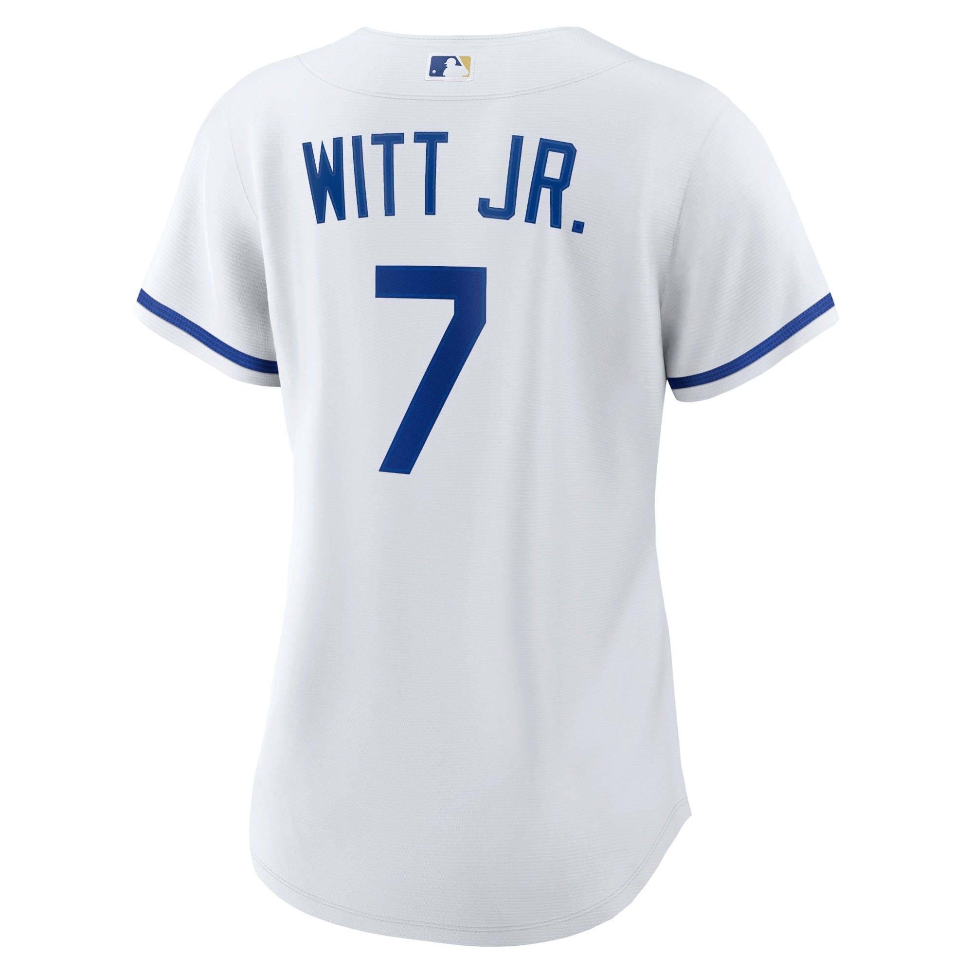Women's Kansas City Royals Bobby Witt Jr. Nike White Home Replica Player Jersey - 4