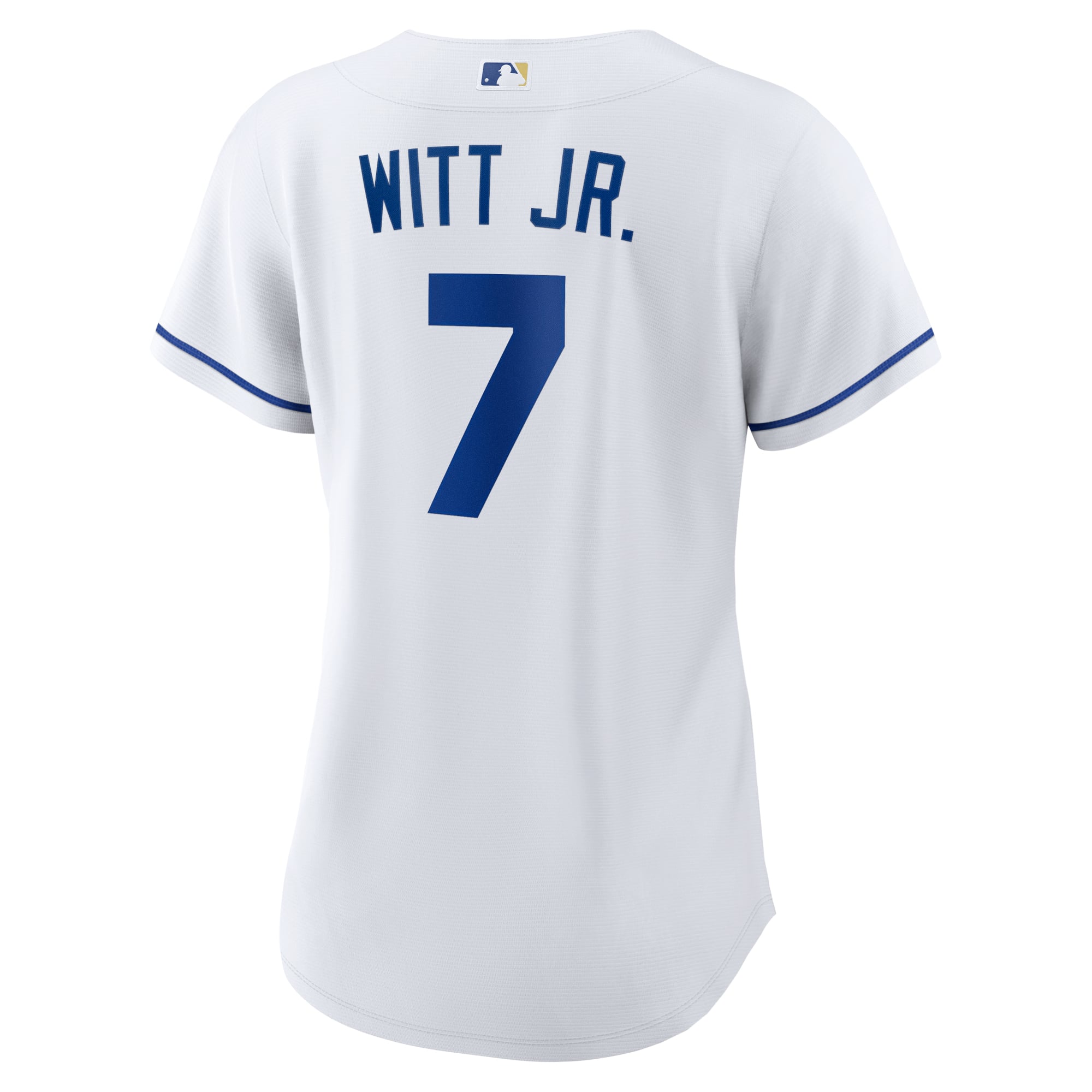 Women's Kansas City Royals Bobby Witt Jr. Nike White Home Replica Player Jersey - 4