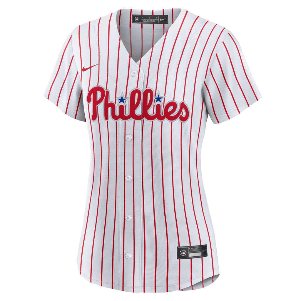 Women's Philadelphia Phillies Brandon Marsh Nike White Home Replica Jersey - 3