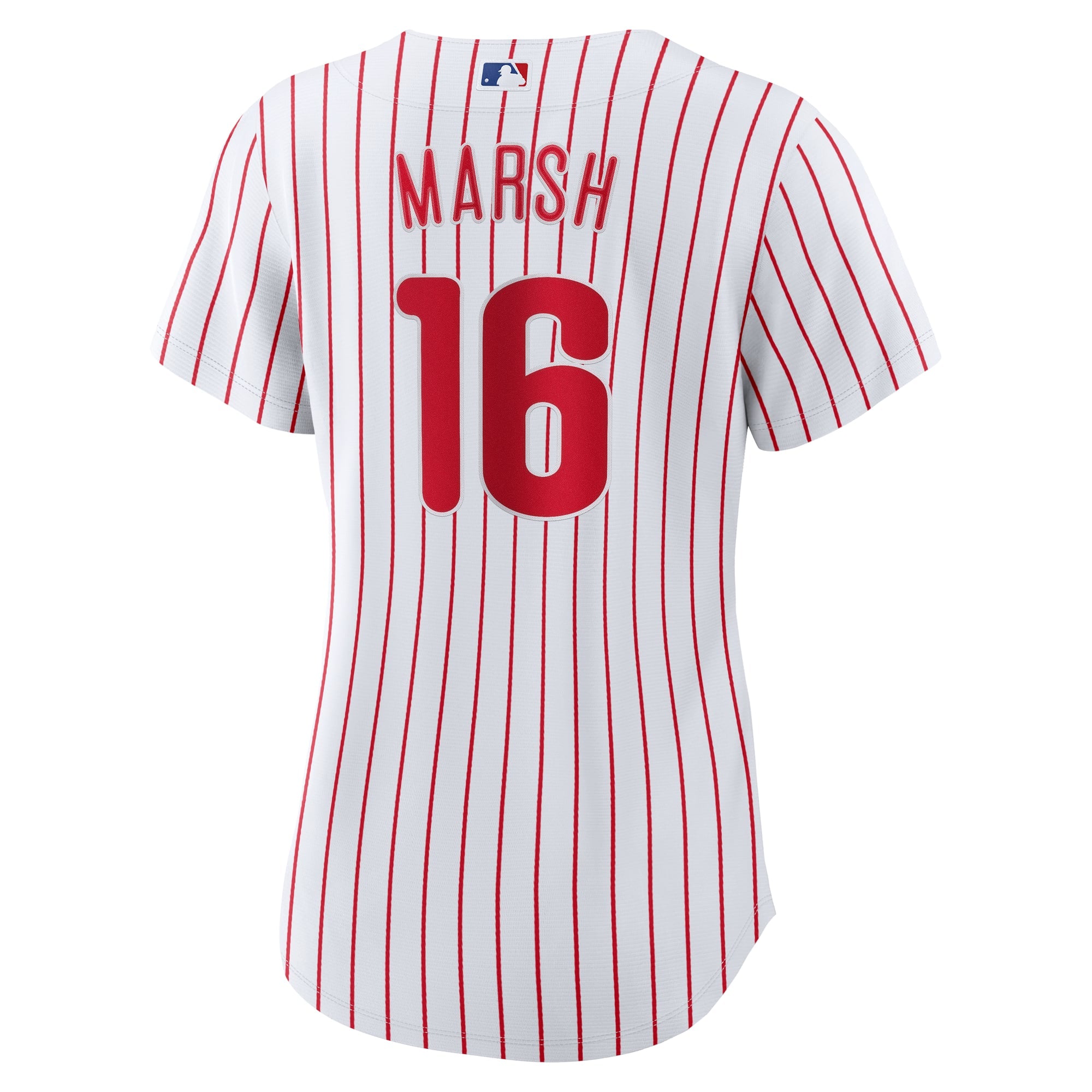Women's Philadelphia Phillies Brandon Marsh Nike White Home Replica Jersey - 4