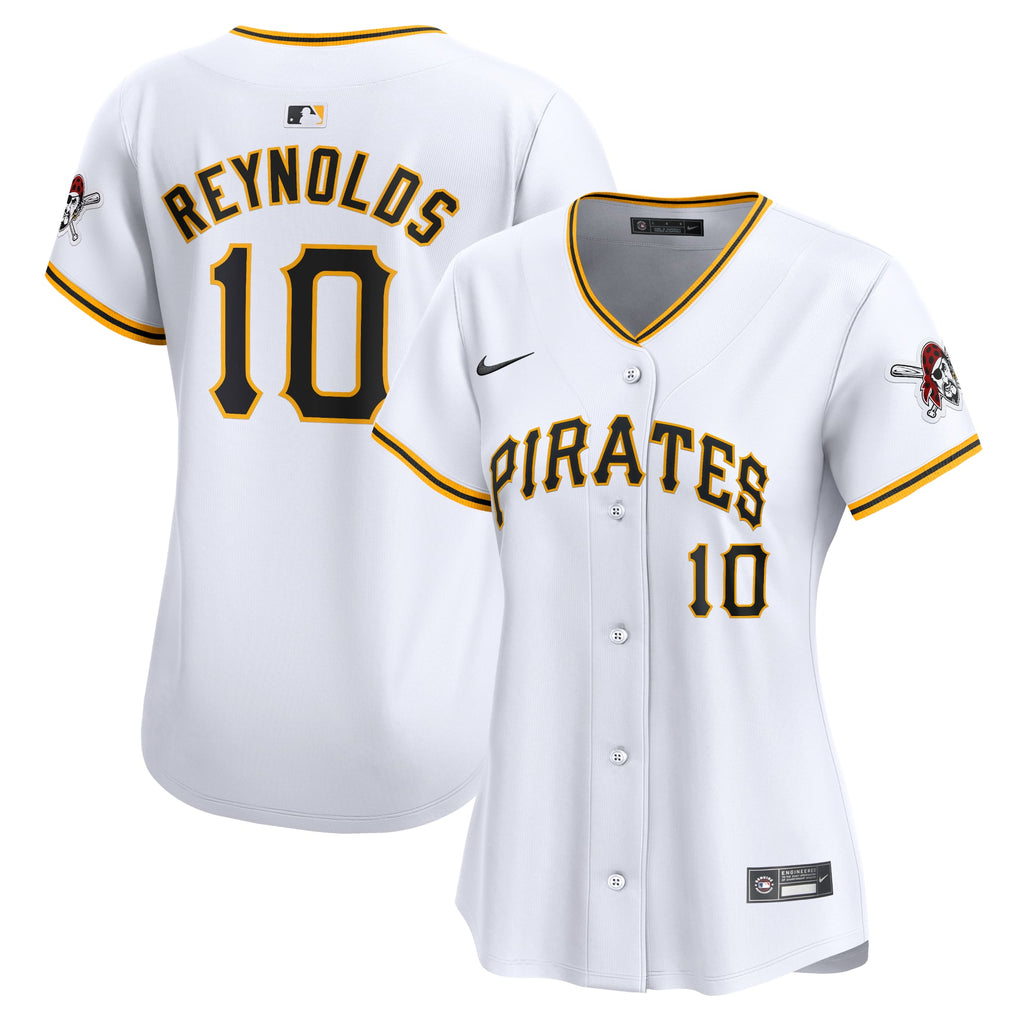 Women's Pittsburgh Pirates Bryan Reynolds Nike White Home Limited Player Jersey - 2