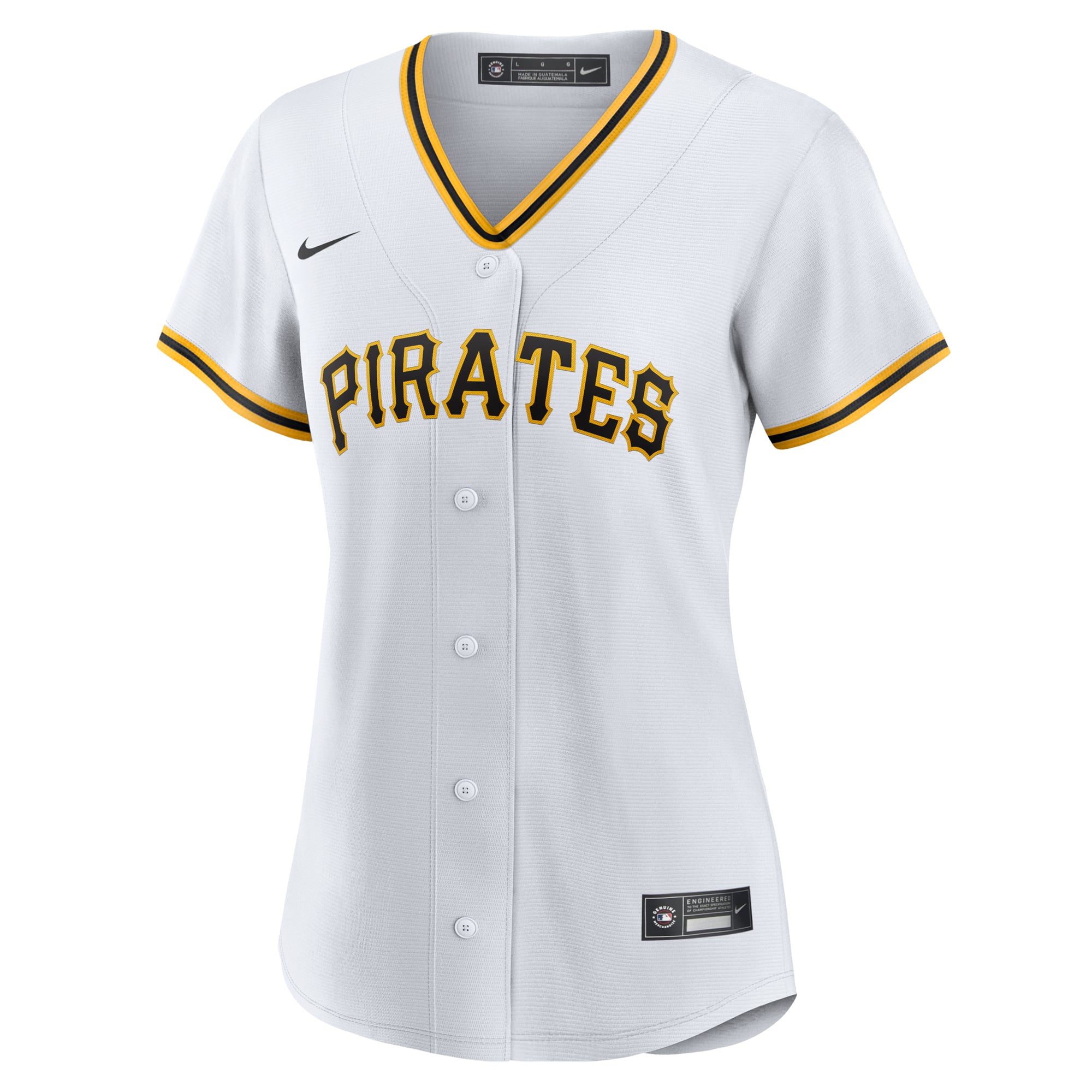 Women's Pittsburgh Pirates Bryan Reynolds Nike White Home Replica Jersey - 3