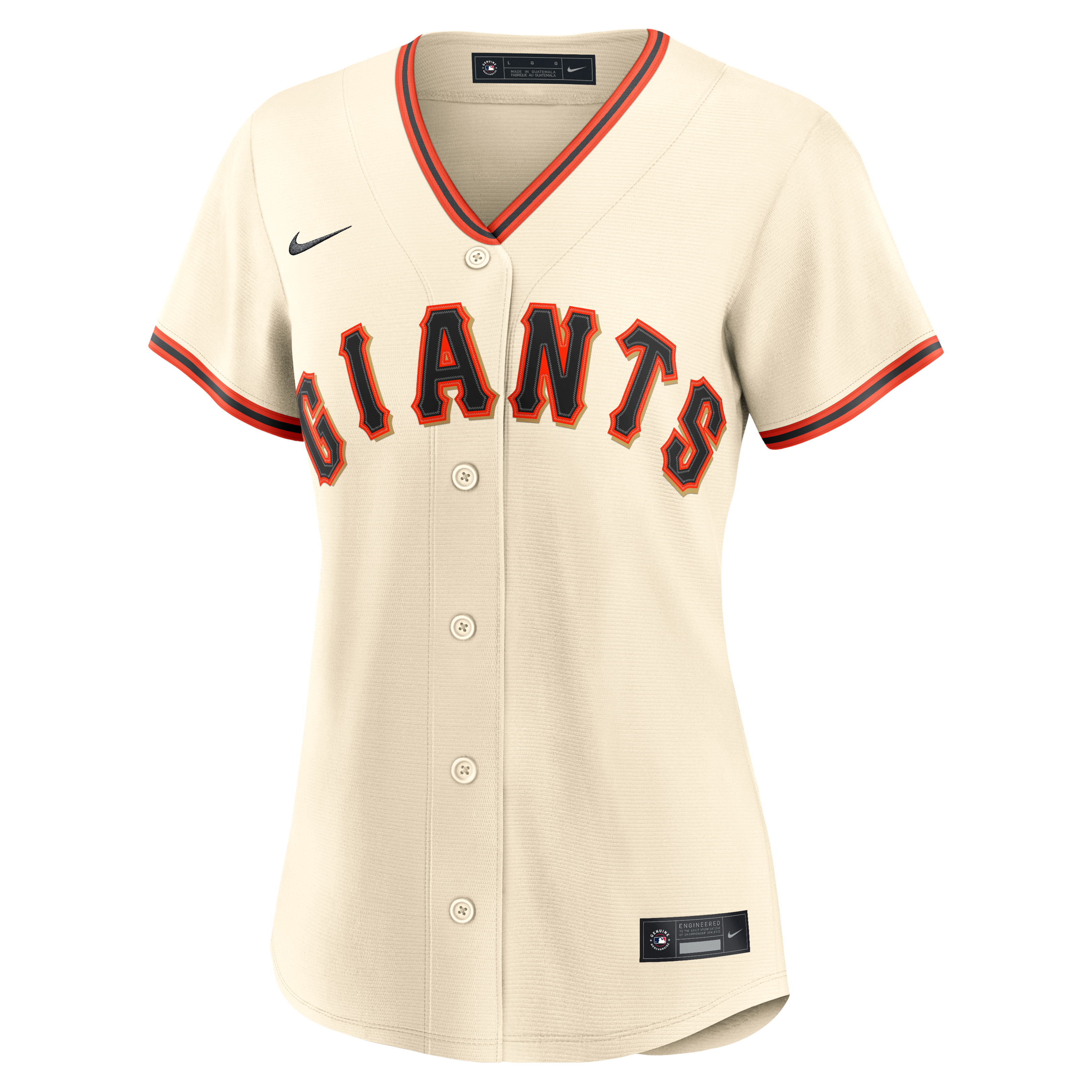 Women's San Francisco Giants Bryce Eldridge Nike Cream Home Replica Jersey - 3