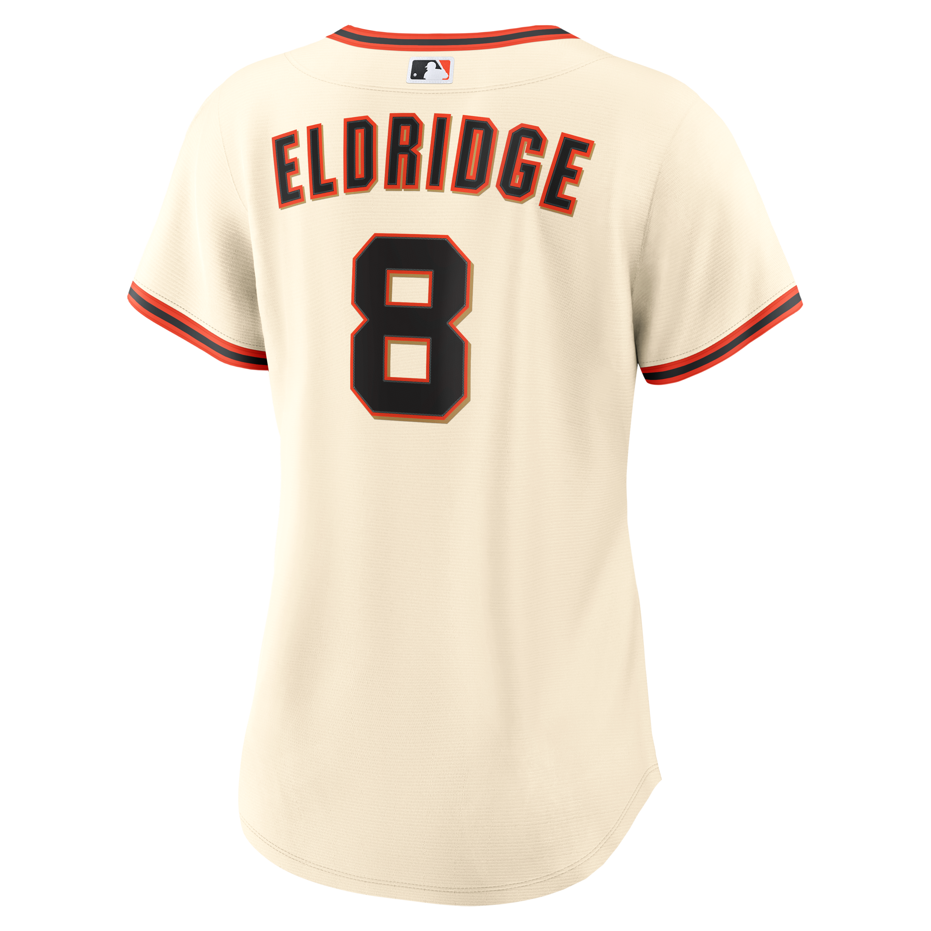 Women's San Francisco Giants Bryce Eldridge Nike Cream Home Replica Jersey - 4