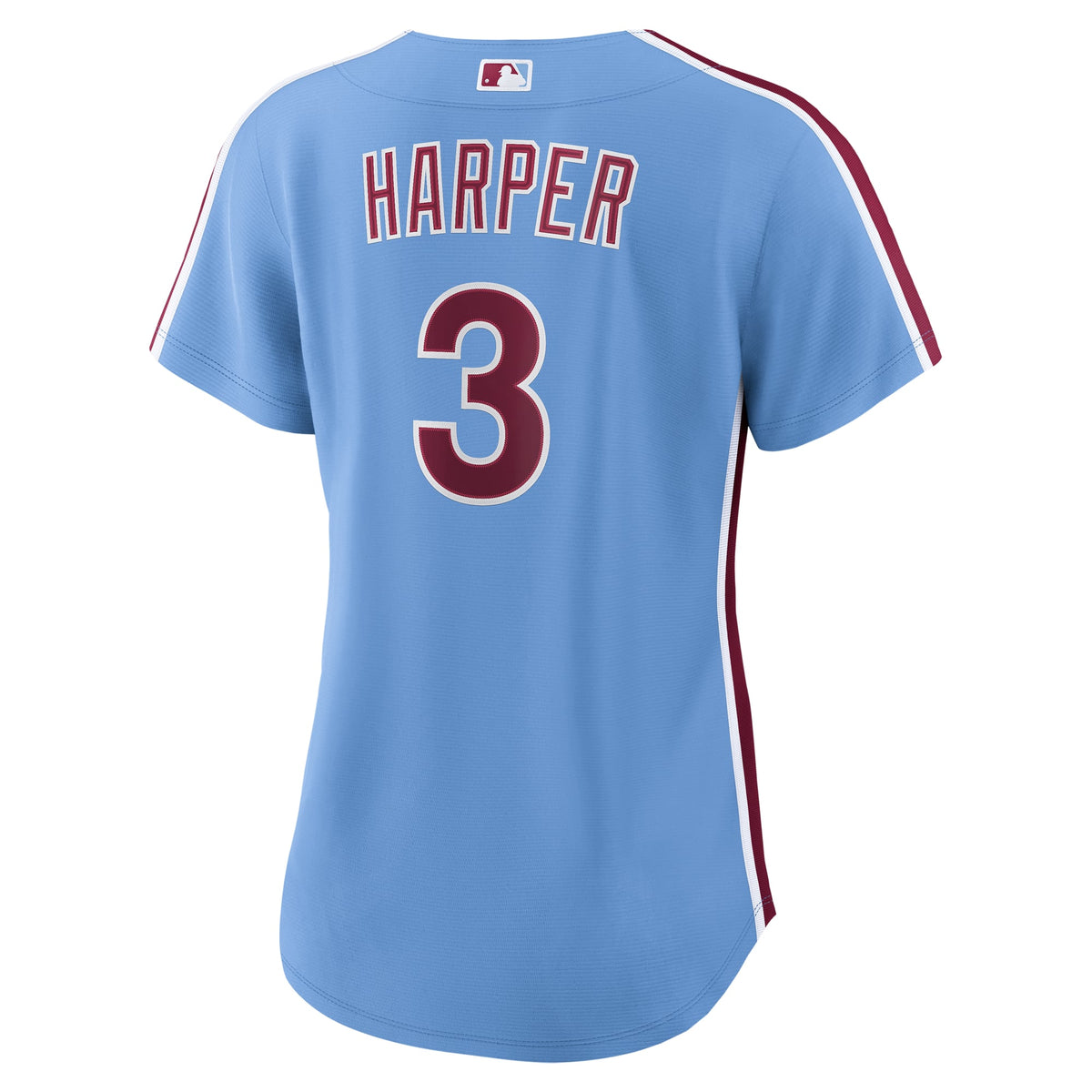 Women's Philadelphia Phillies Bryce Harper Nike Light Blue Alternate Replica Jersey - 4