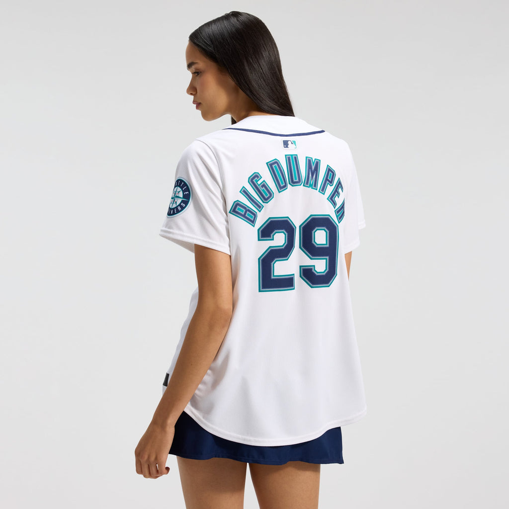 Women's Seattle Mariners Cal Raleigh Nike White Home Limited Player Jersey - 4