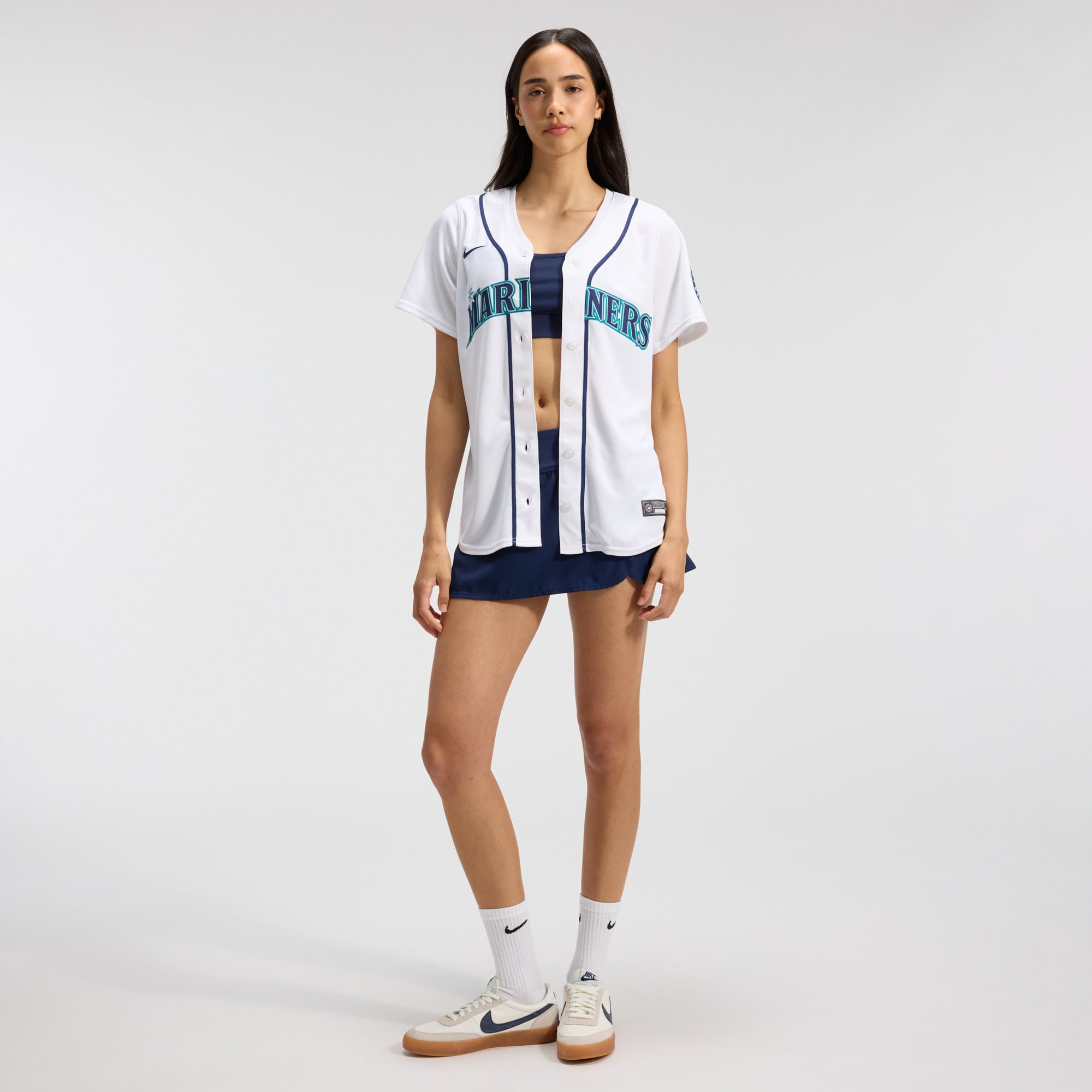 Women's Seattle Mariners Cal Raleigh Nike White Home Limited Player Jersey - 5