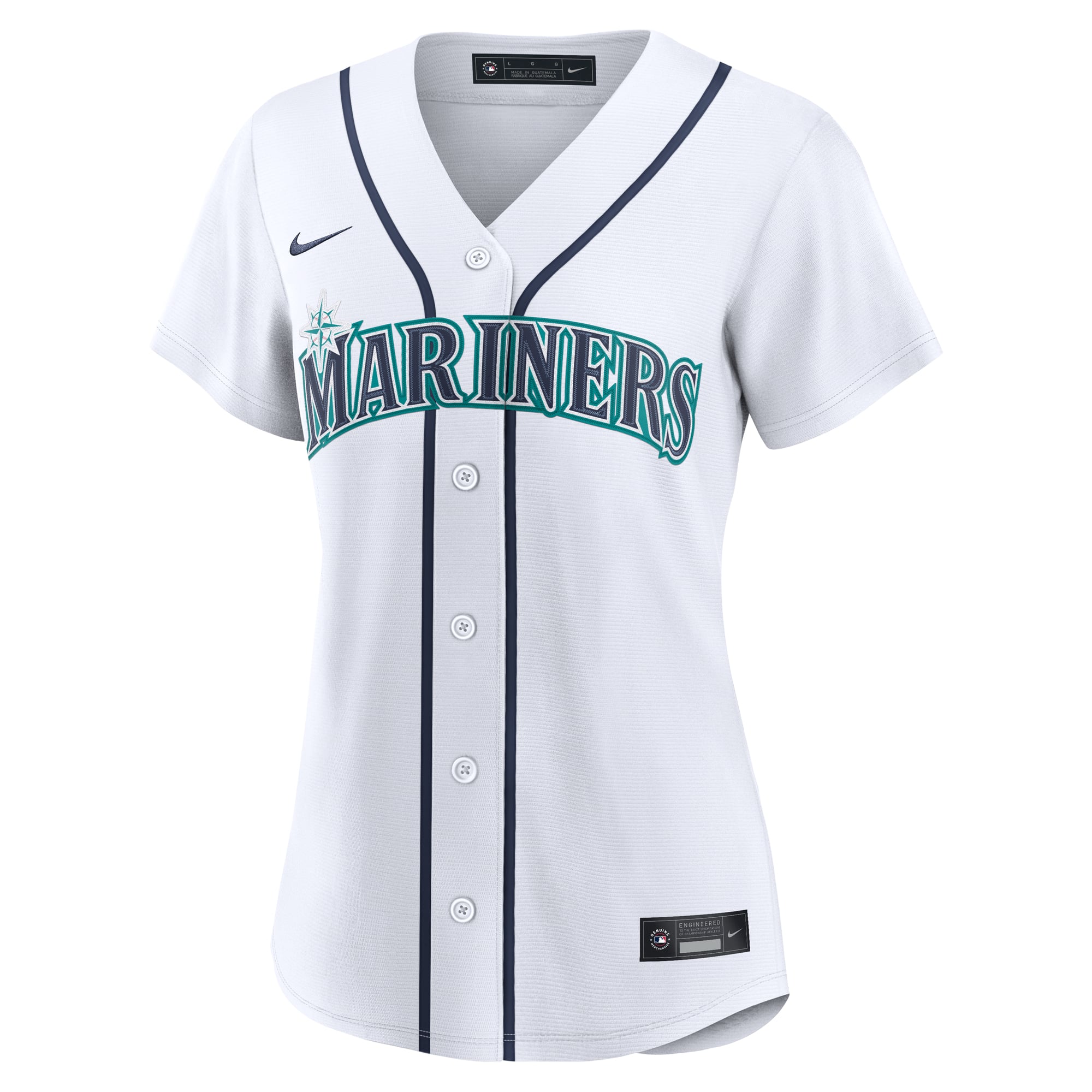 Women's Seattle Mariners Cal Raleigh Nike White Home Replica Jersey - 3