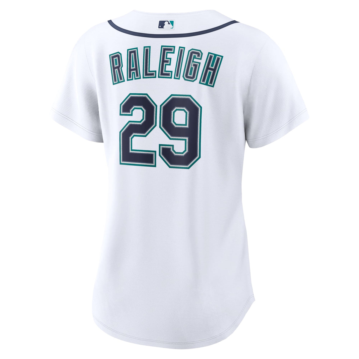 Women's Seattle Mariners Cal Raleigh Nike White Home Replica Jersey - 4