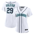 Women's Seattle Mariners Cal Raleigh Nike White Home Replica Jersey