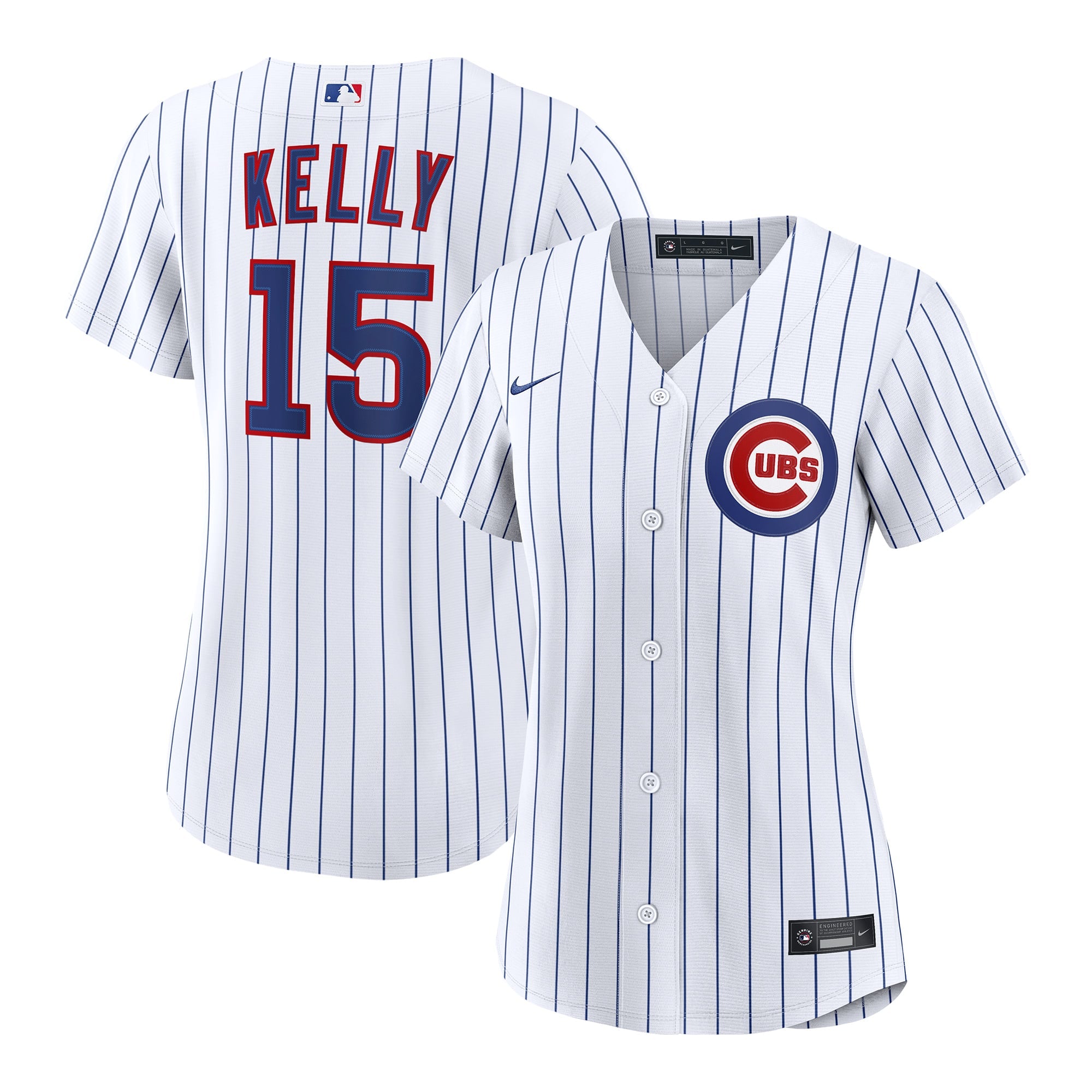 Women's Chicago Cubs Carson Kelly Nike White Home Replica Jersey