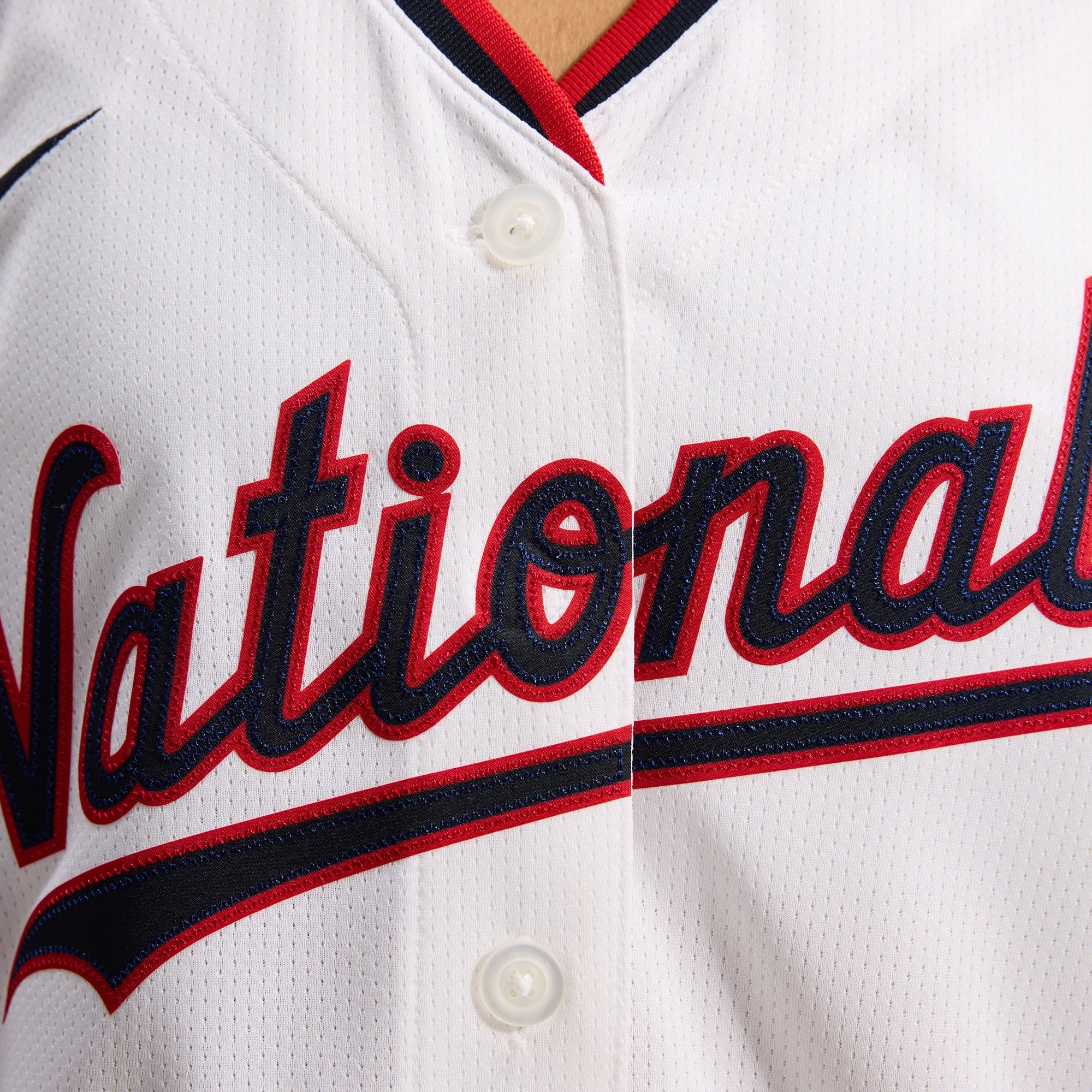 Women's Washington Nationals CJ Abrams Nike White Home Limited Player Jersey - 12