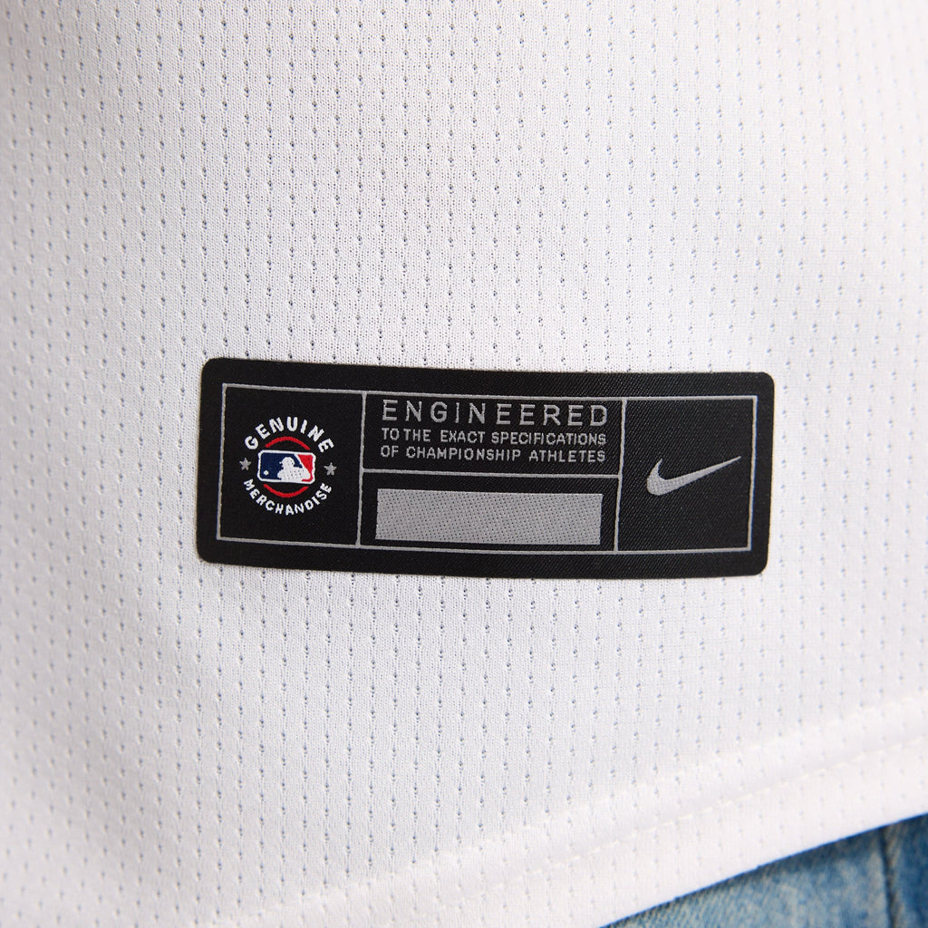 Women's Washington Nationals CJ Abrams Nike White Home Limited Player Jersey - 14