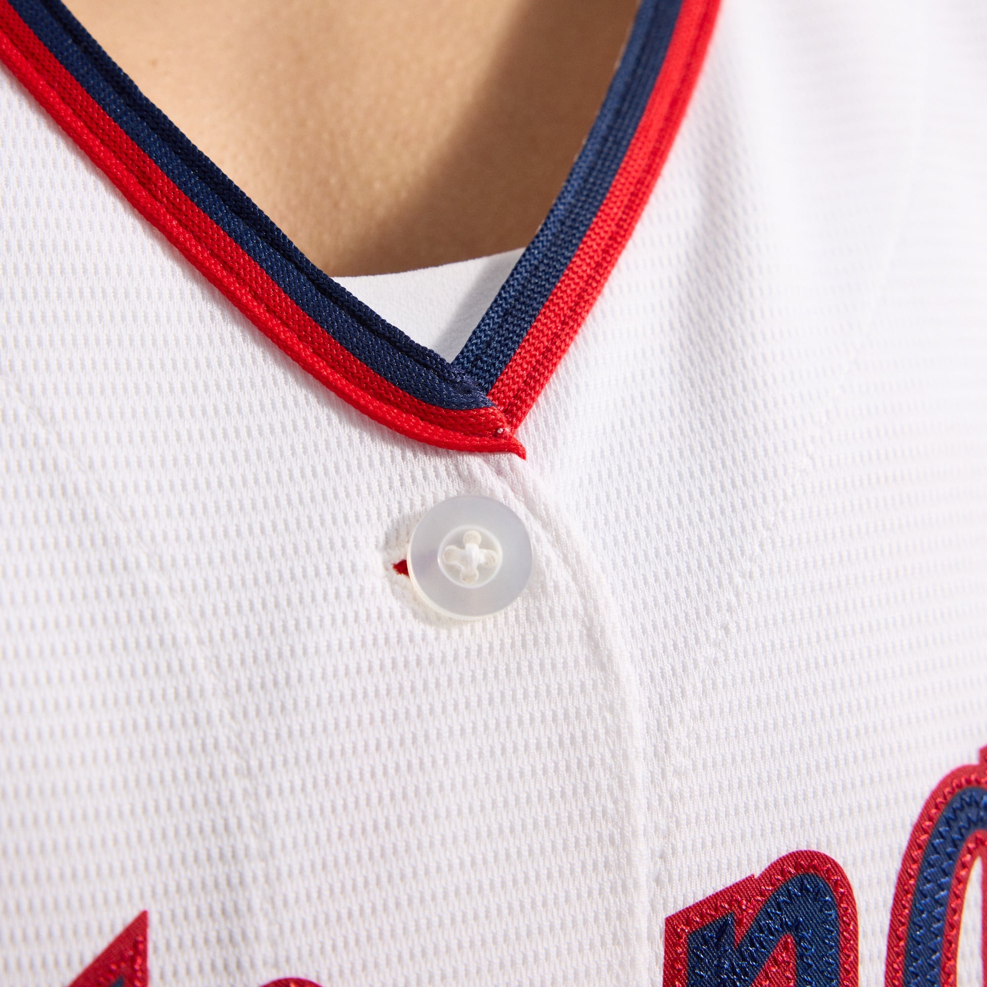 Women's Washington Nationals CJ Abrams Nike White Home Replica Player Jersey - 14