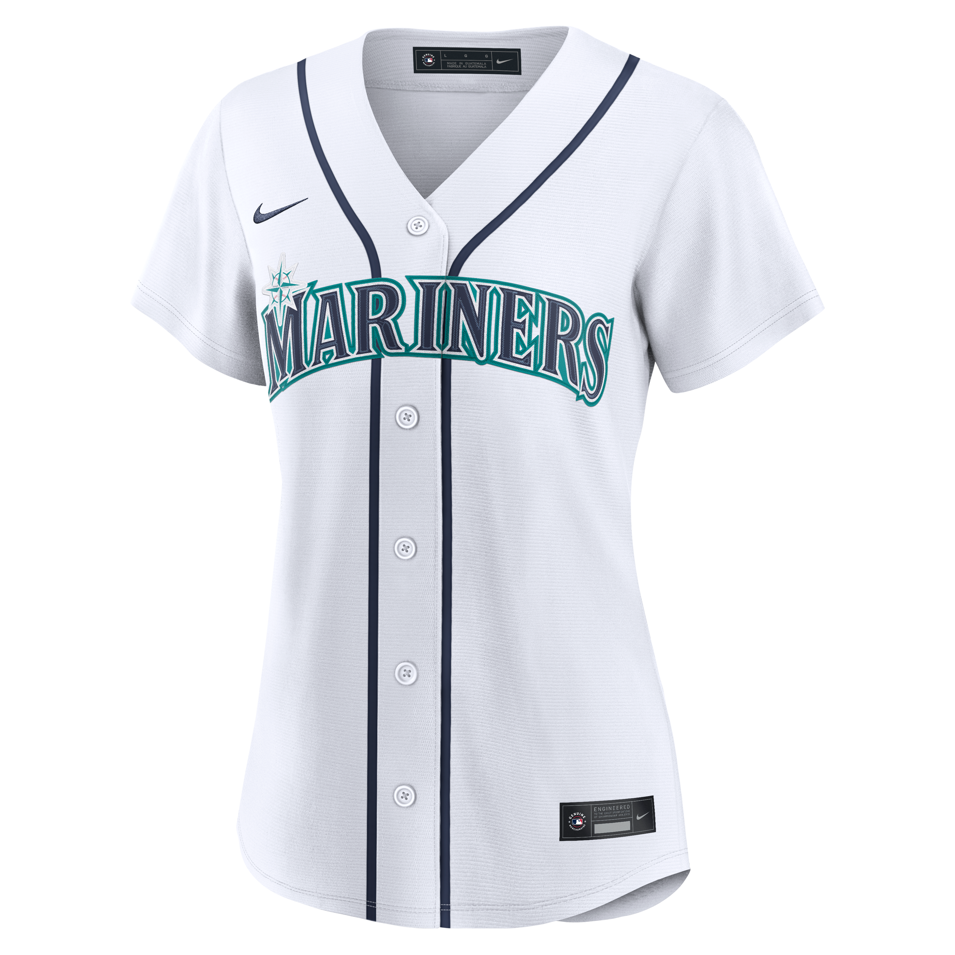 Women's Seattle Mariners Cole Young Nike White Home Replica Jersey - 3