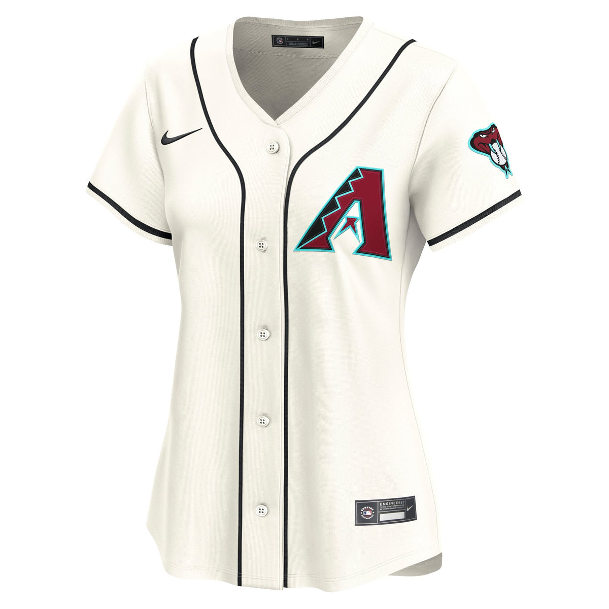 Women's Arizona Diamondbacks Corbin Carroll Nike Cream Home Limited Player Jersey - 3