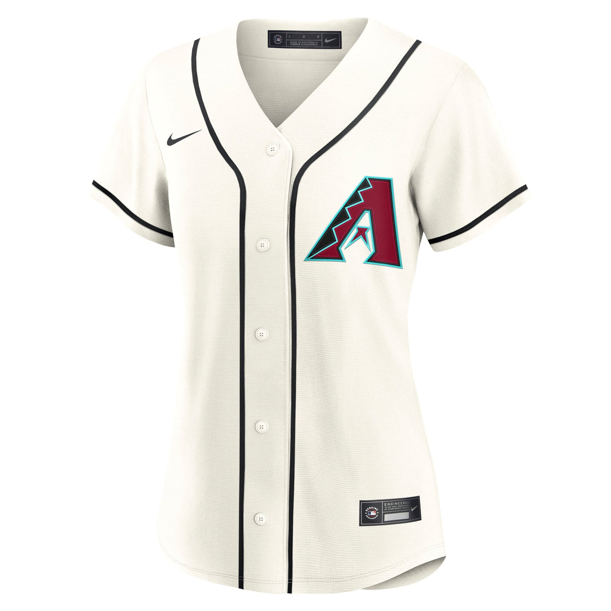 Women's Arizona Diamondbacks Corbin Carroll Nike Cream Home Replica Jersey - 3