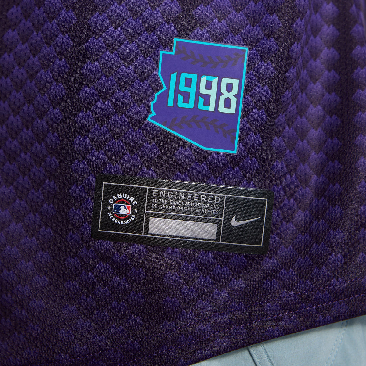 Women's Arizona Diamondbacks Corbin Carroll Nike Purple 2025 City Connect Limited Player Jersey - 14