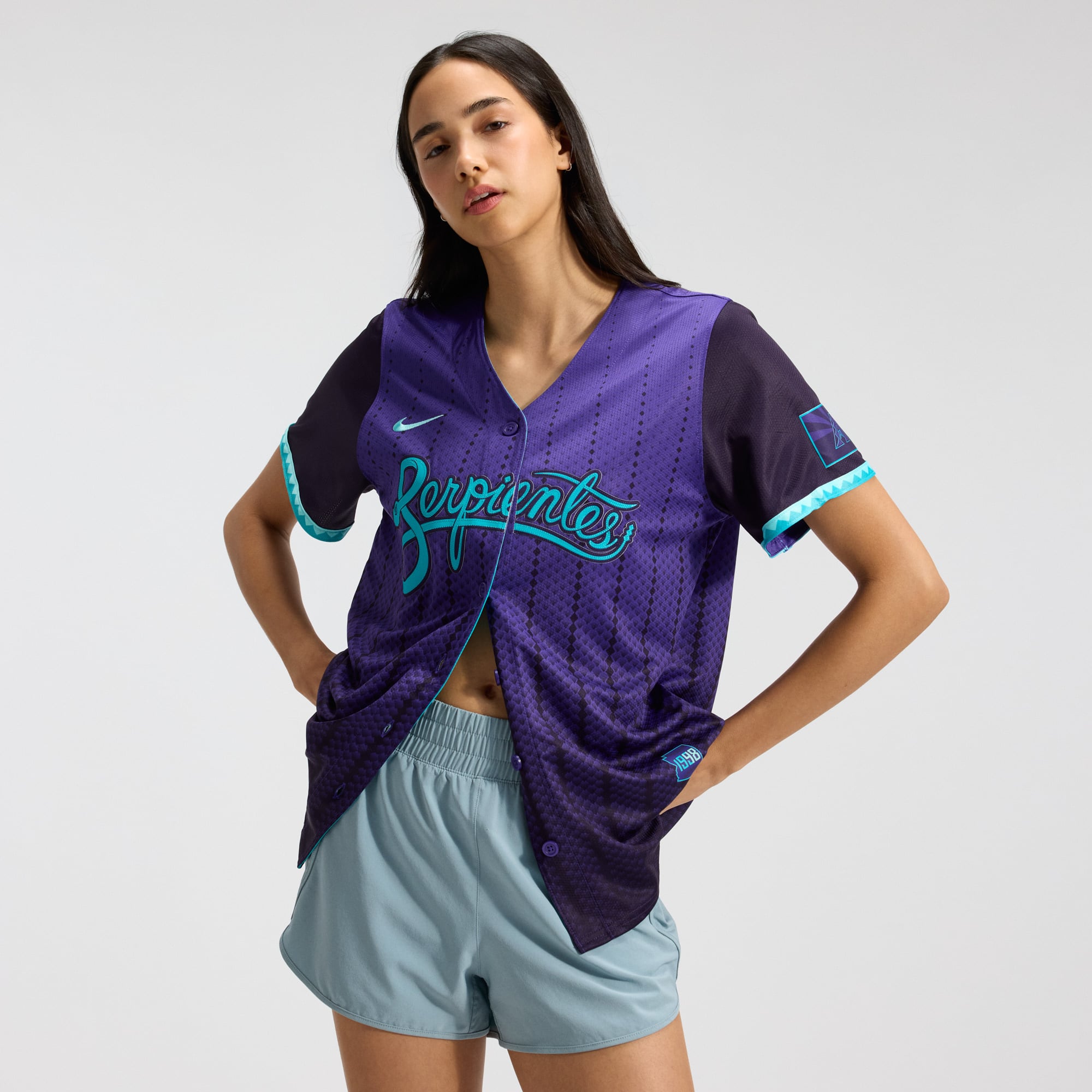 Women's Arizona Diamondbacks Corbin Carroll Nike Purple 2025 City Connect Limited Player Jersey - 3