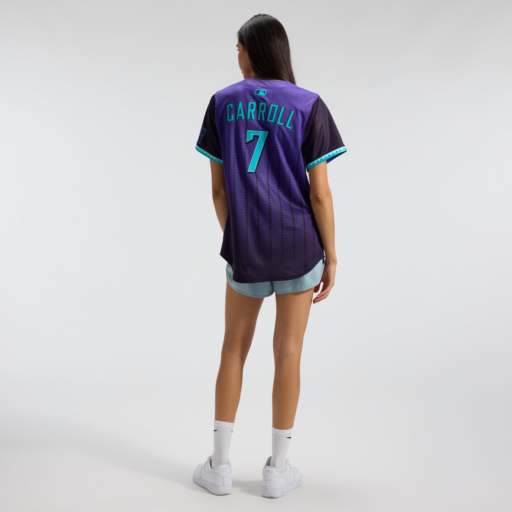 Women's Arizona Diamondbacks Corbin Carroll Nike Purple 2025 City Connect Limited Player Jersey - 6