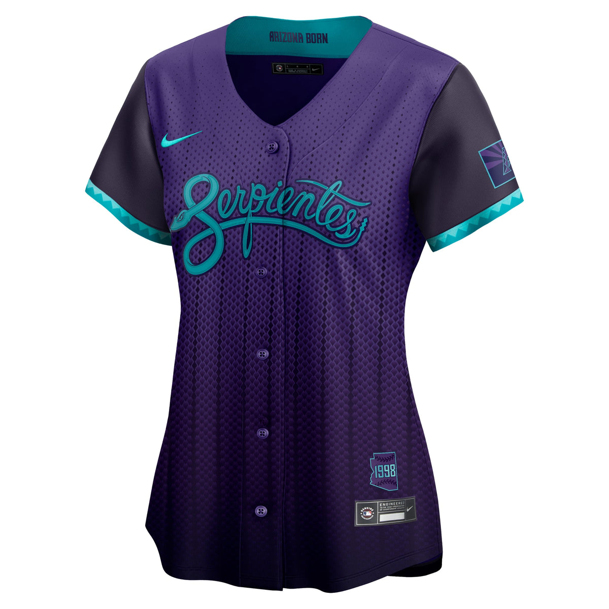 Women's Arizona Diamondbacks Corbin Carroll Nike Purple 2025 City Connect Limited Player Jersey - 7