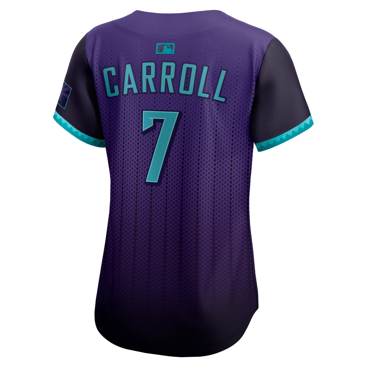 Women's Arizona Diamondbacks Corbin Carroll Nike Purple 2025 City Connect Limited Player Jersey - 8